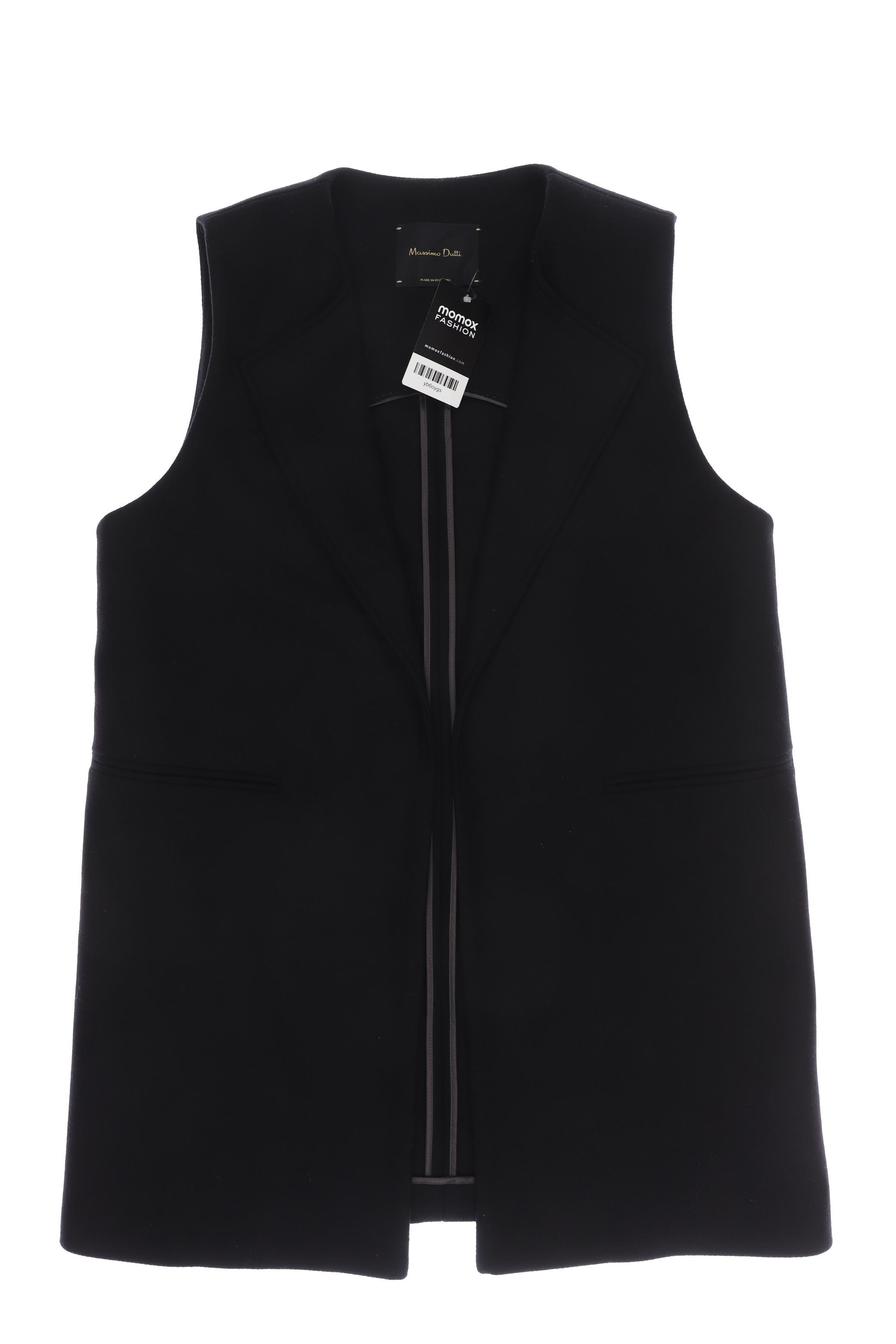 

Massimo Dutti Damen Weste, schwarz