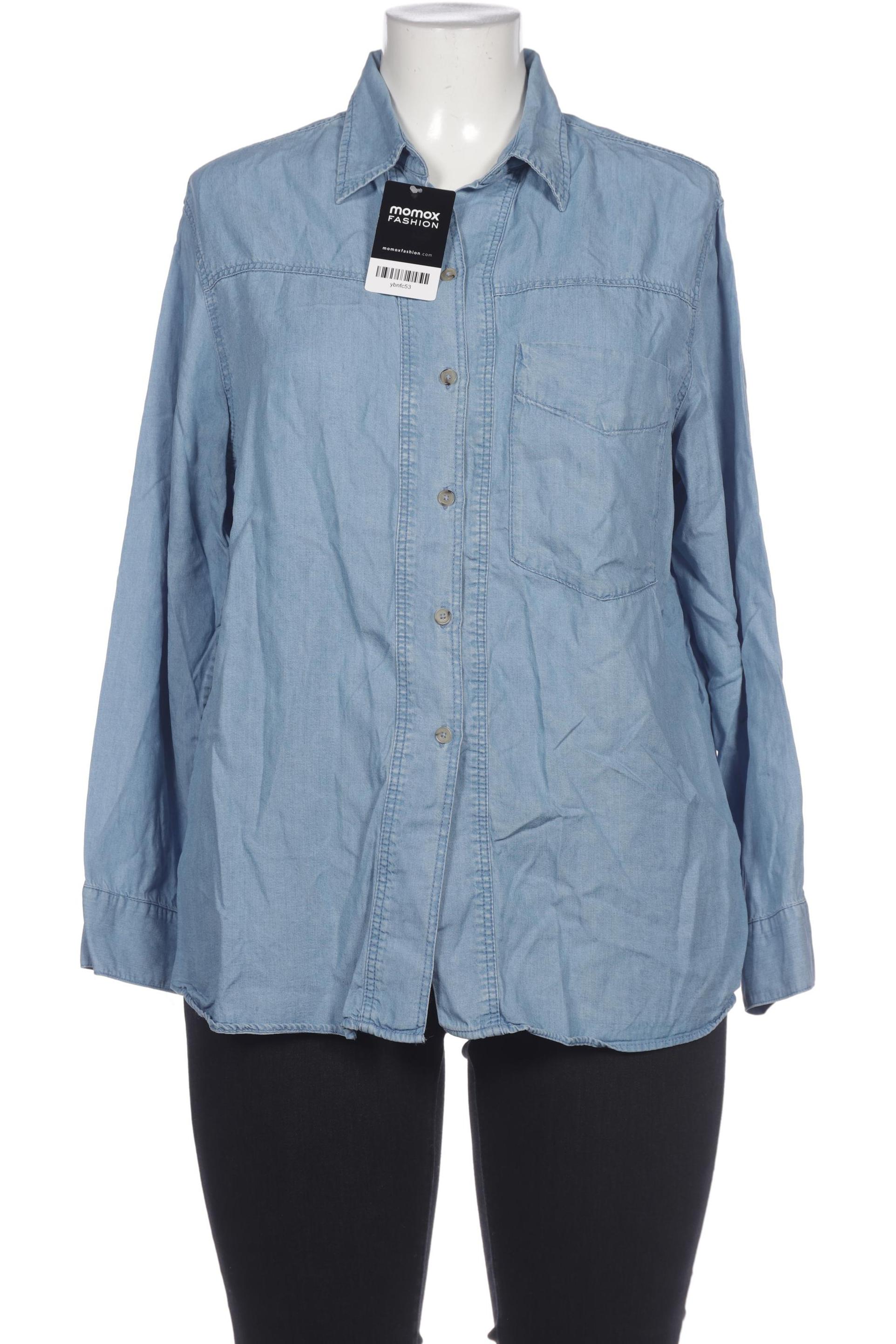 

Massimo Dutti Damen Bluse, blau, Gr. 42