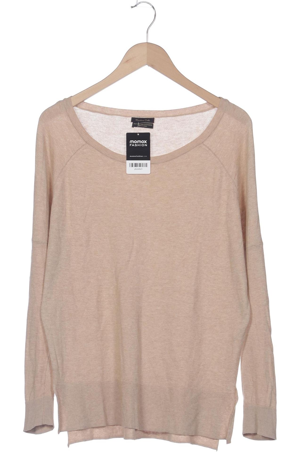 

Massimo Dutti Damen Pullover, beige, Gr. 36
