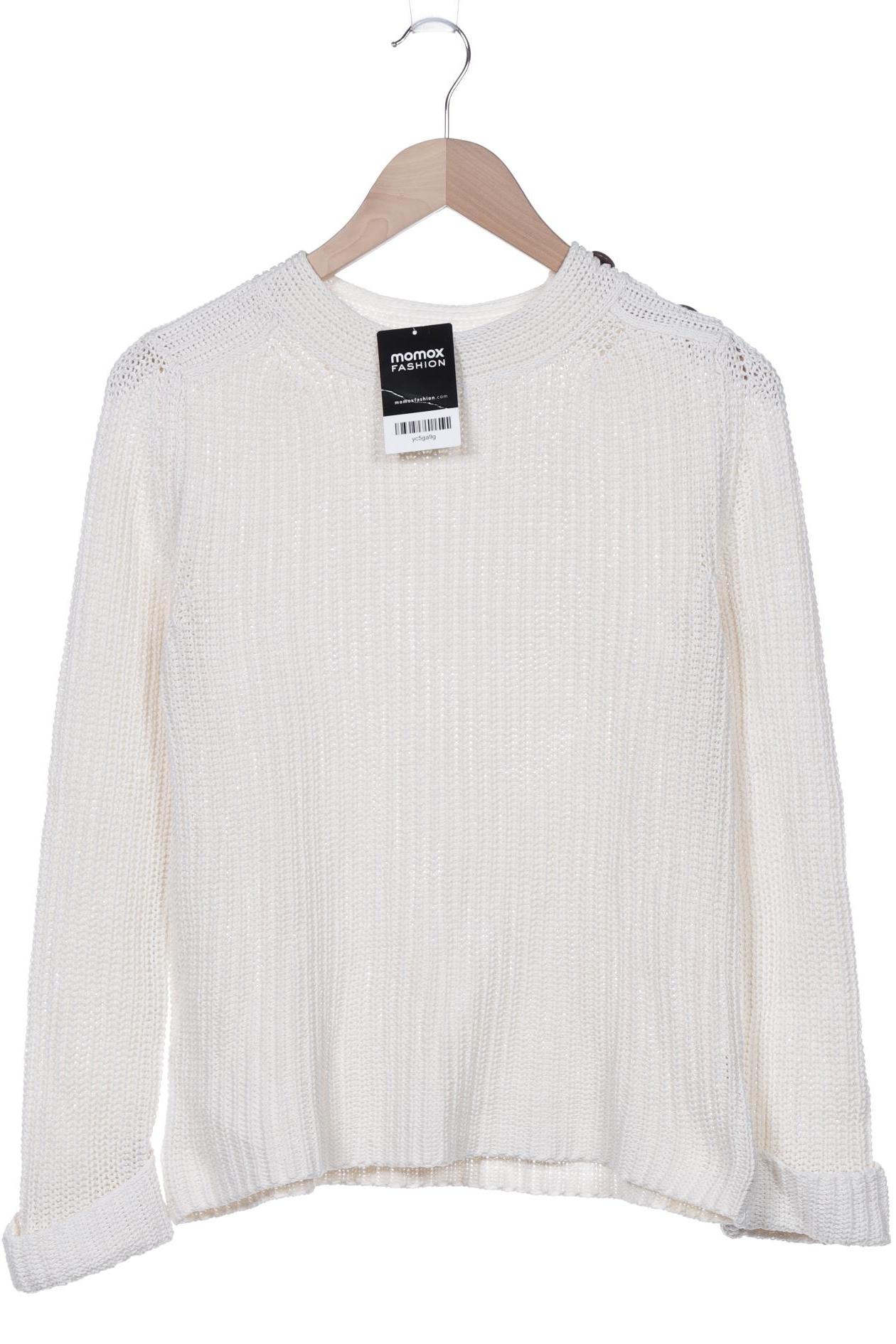 

Massimo Dutti Damen Pullover, cremeweiß, Gr. 36