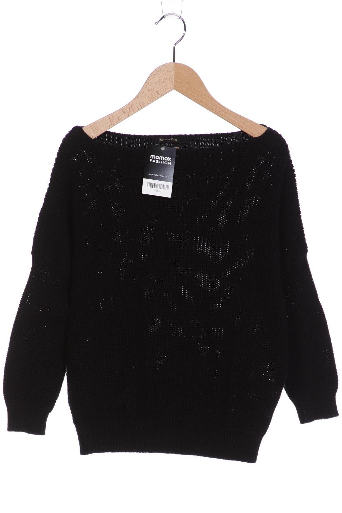 

Massimo Dutti Damen Pullover, schwarz