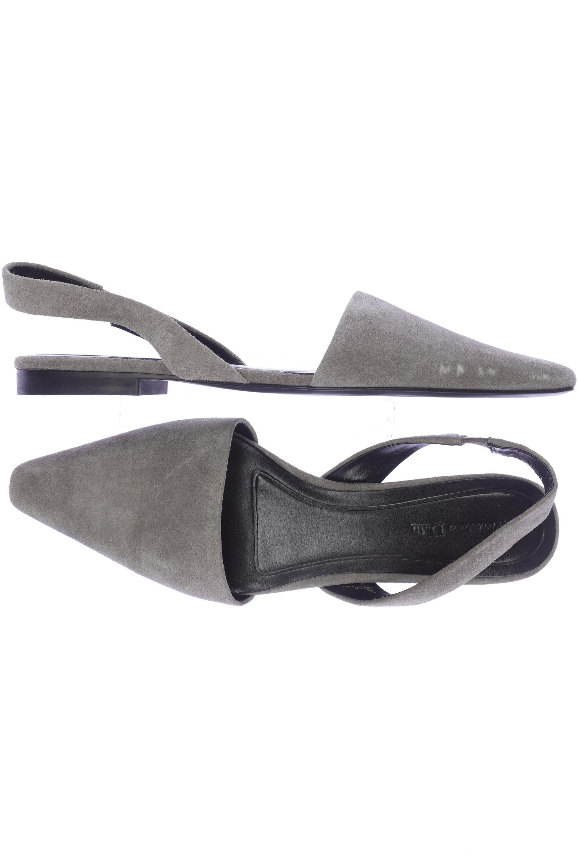 

Massimo Dutti Damen Ballerinas, grau, Gr. 40