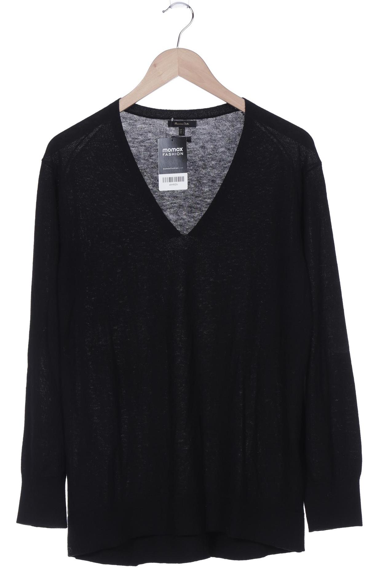

Massimo Dutti Damen Pullover, schwarz, Gr. 42