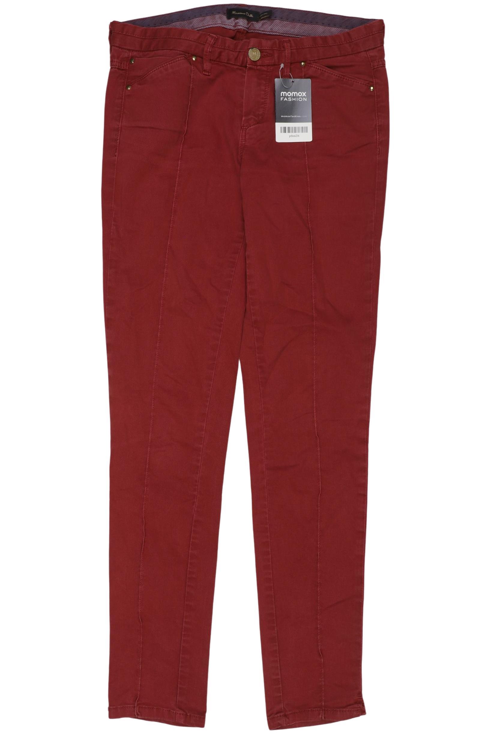 

Massimo Dutti Damen Jeans, rot, Gr. 36