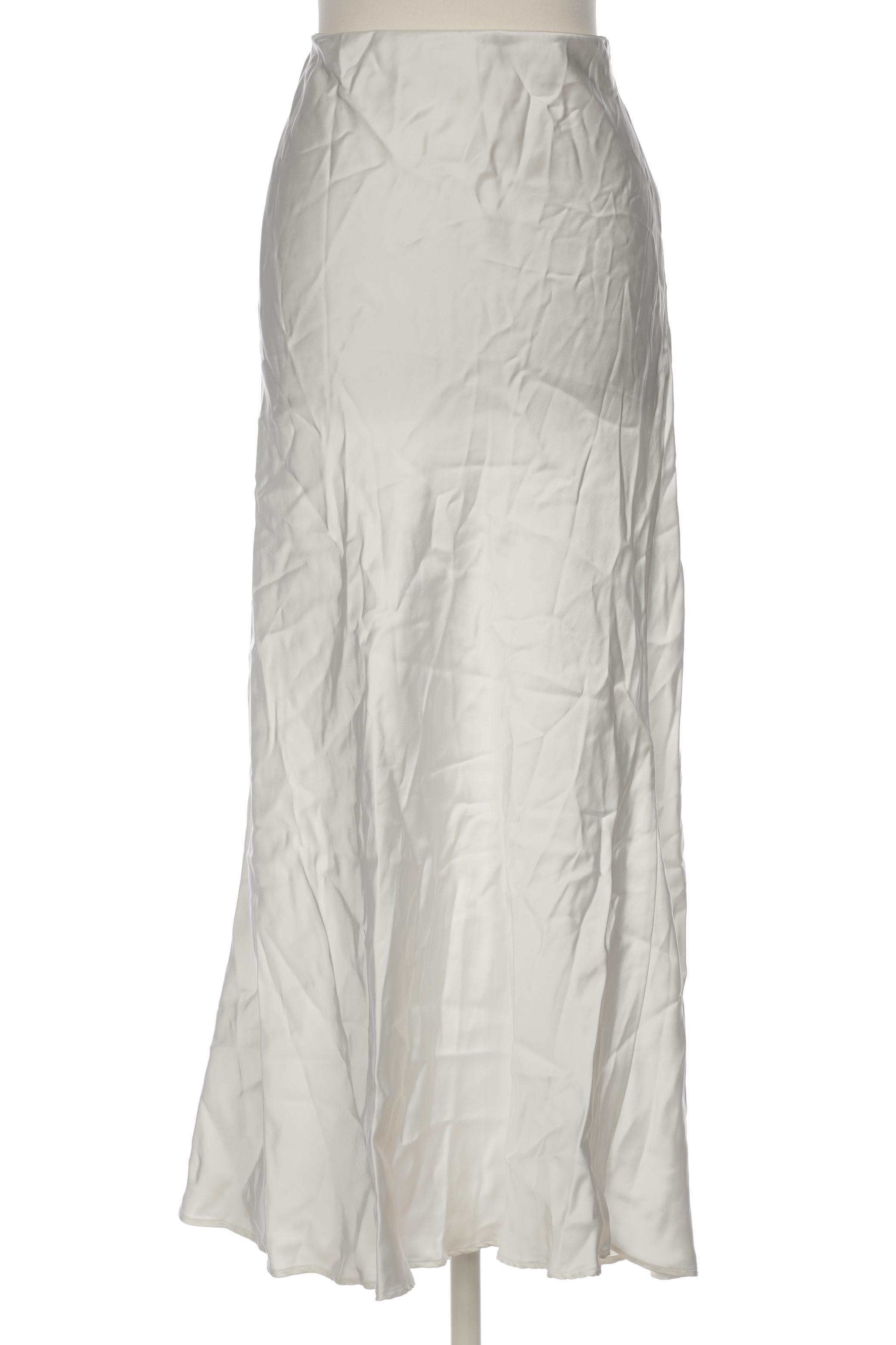 

Massimo Dutti Damen Rock, weiß, Gr. 36