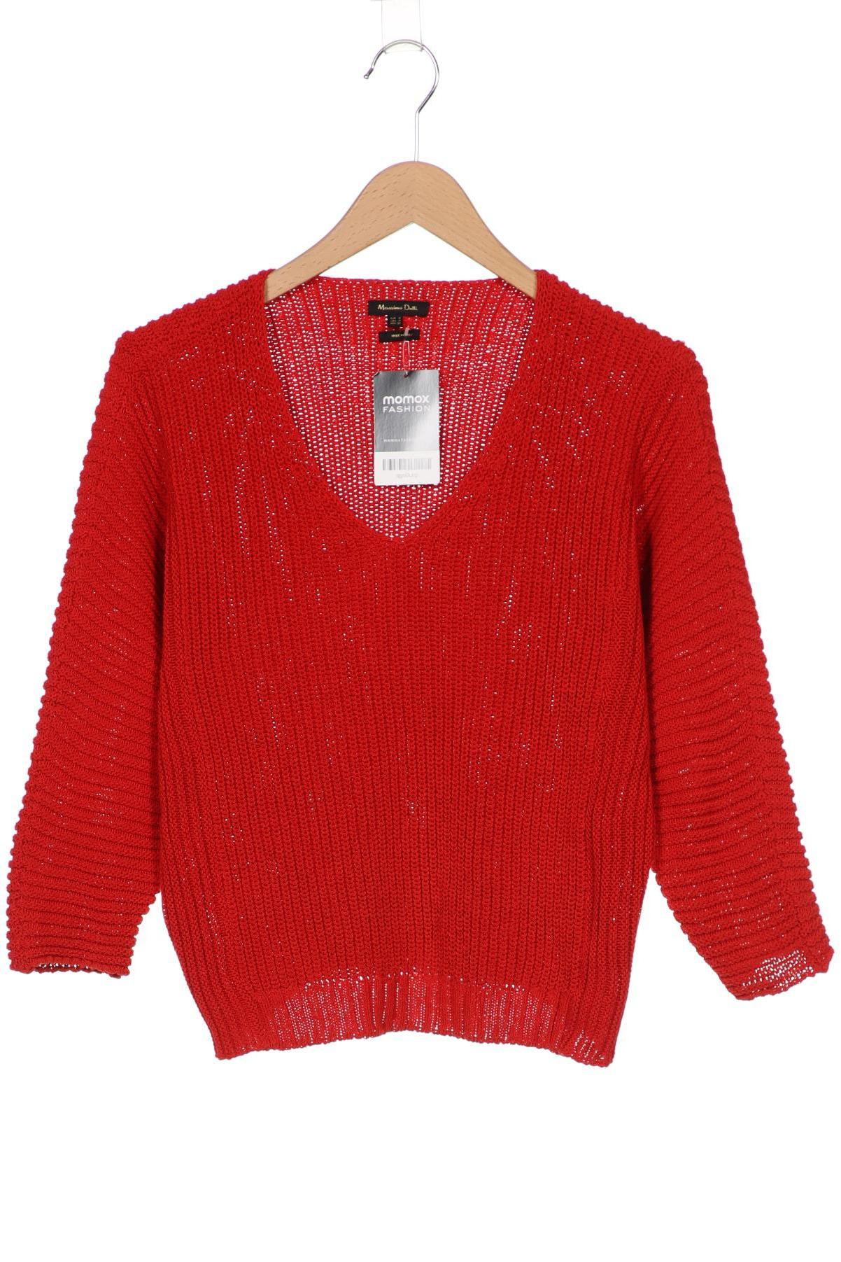 

Massimo Dutti Damen Pullover, rot