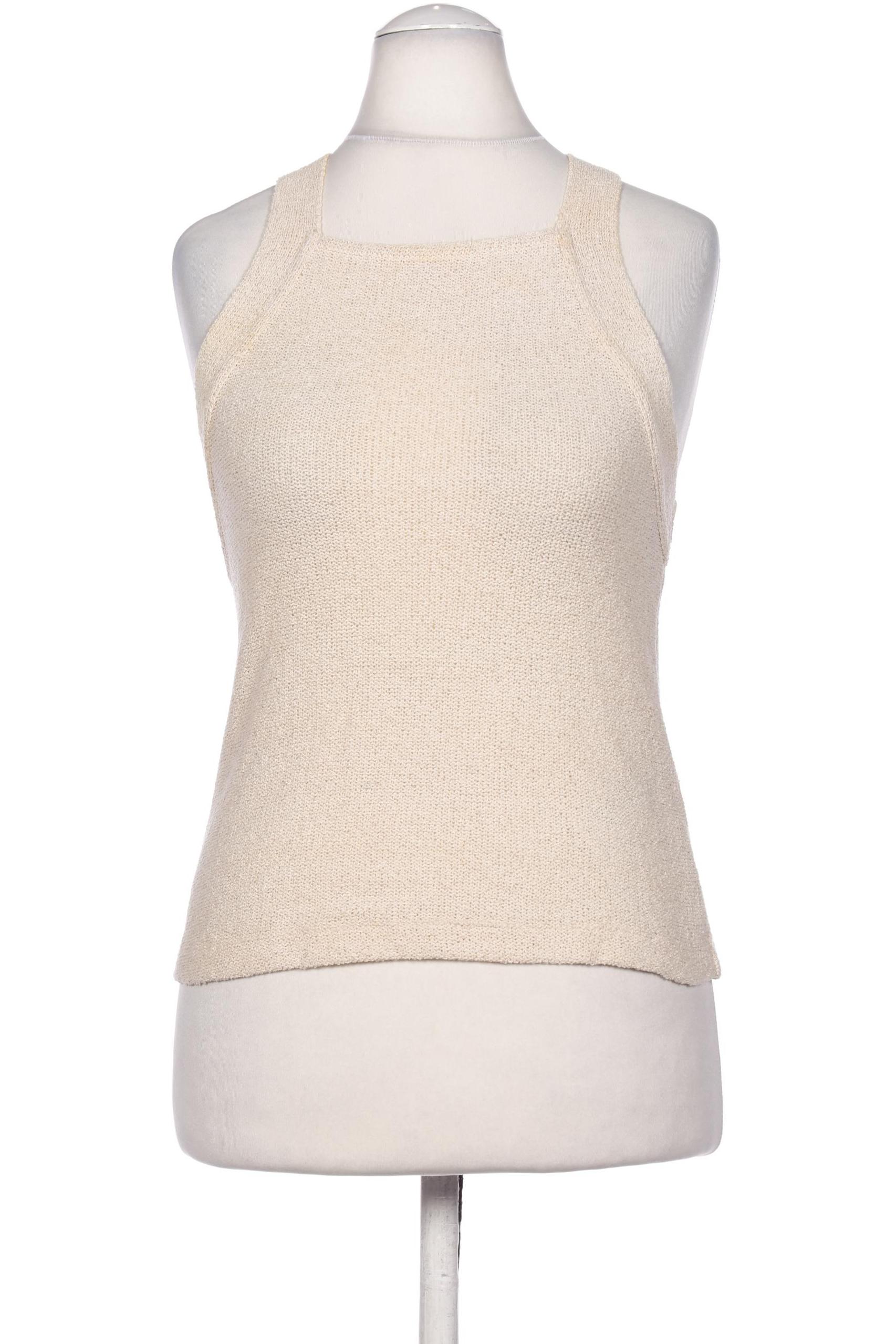 

Massimo Dutti Damen Top, cremeweiß, Gr. 36