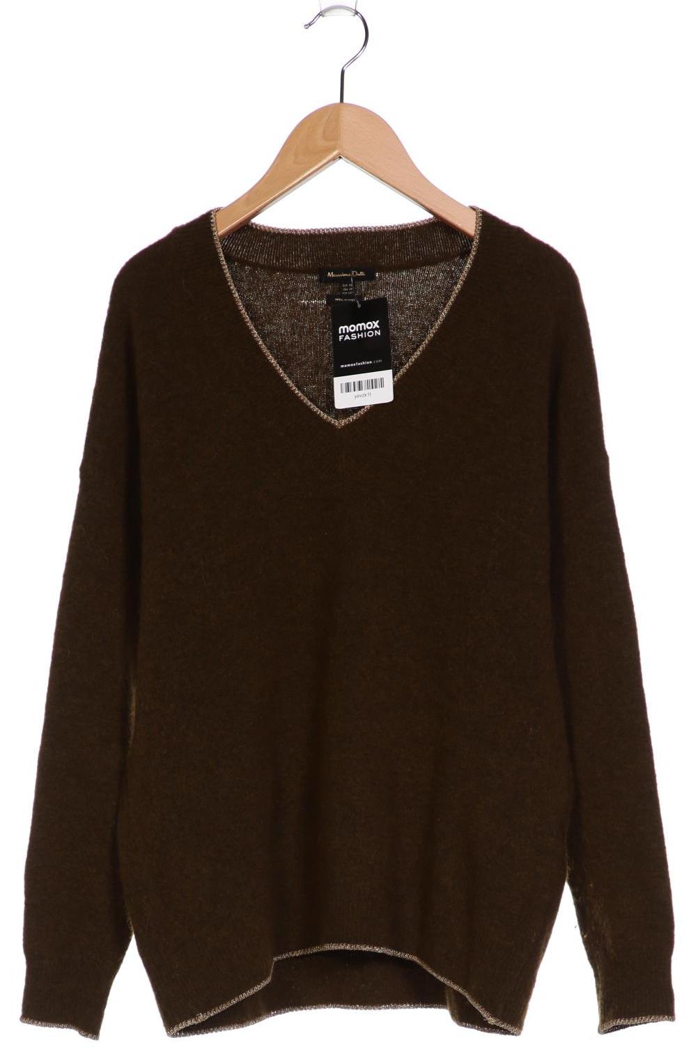 

Massimo Dutti Damen Pullover, grün, Gr. 34