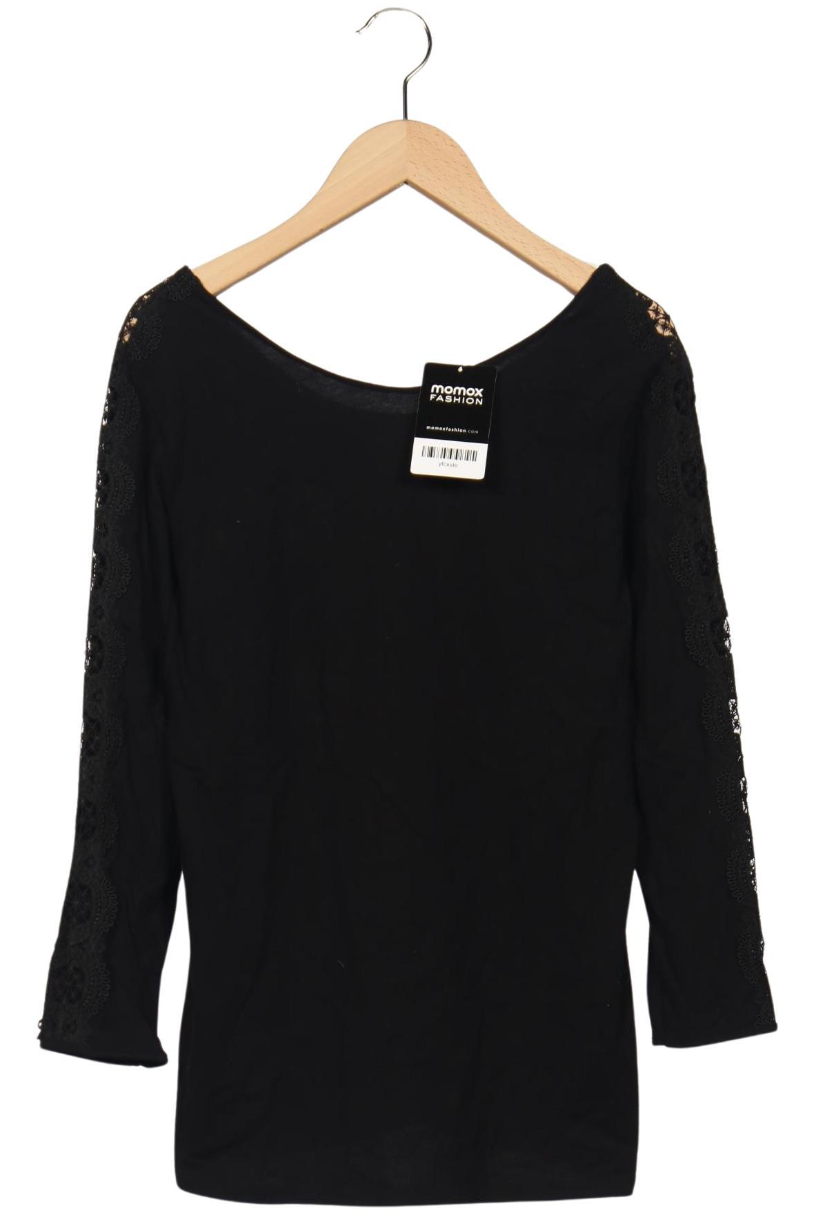 

Massimo Dutti Damen Langarmshirt, schwarz, Gr. 36