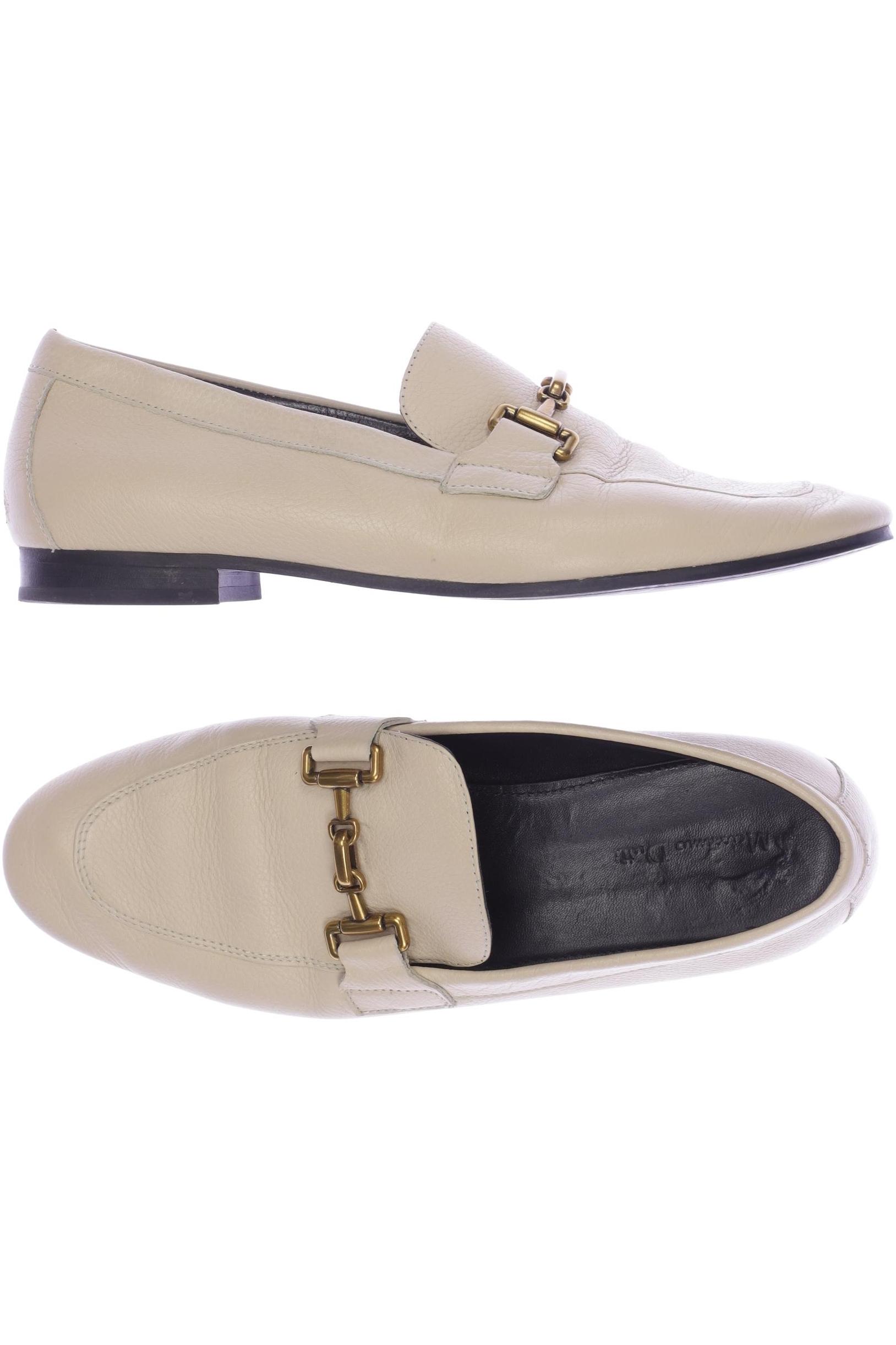 

Massimo Dutti Damen Halbschuh, beige, Gr. 39