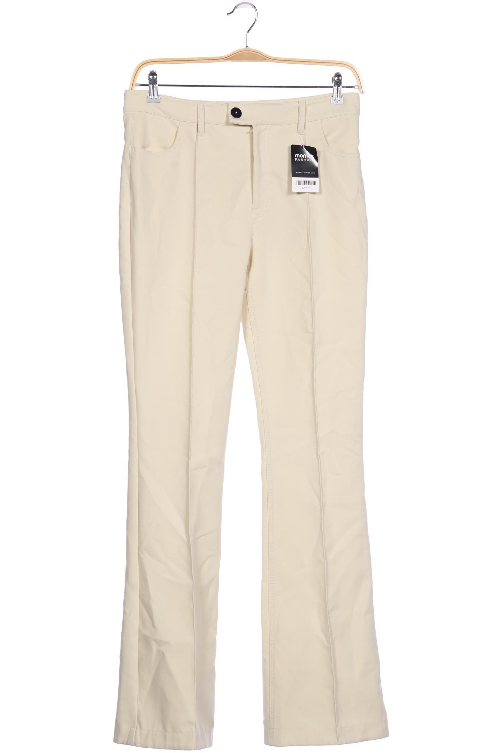 

Massimo Dutti Damen Stoffhose, cremeweiß, Gr. 40