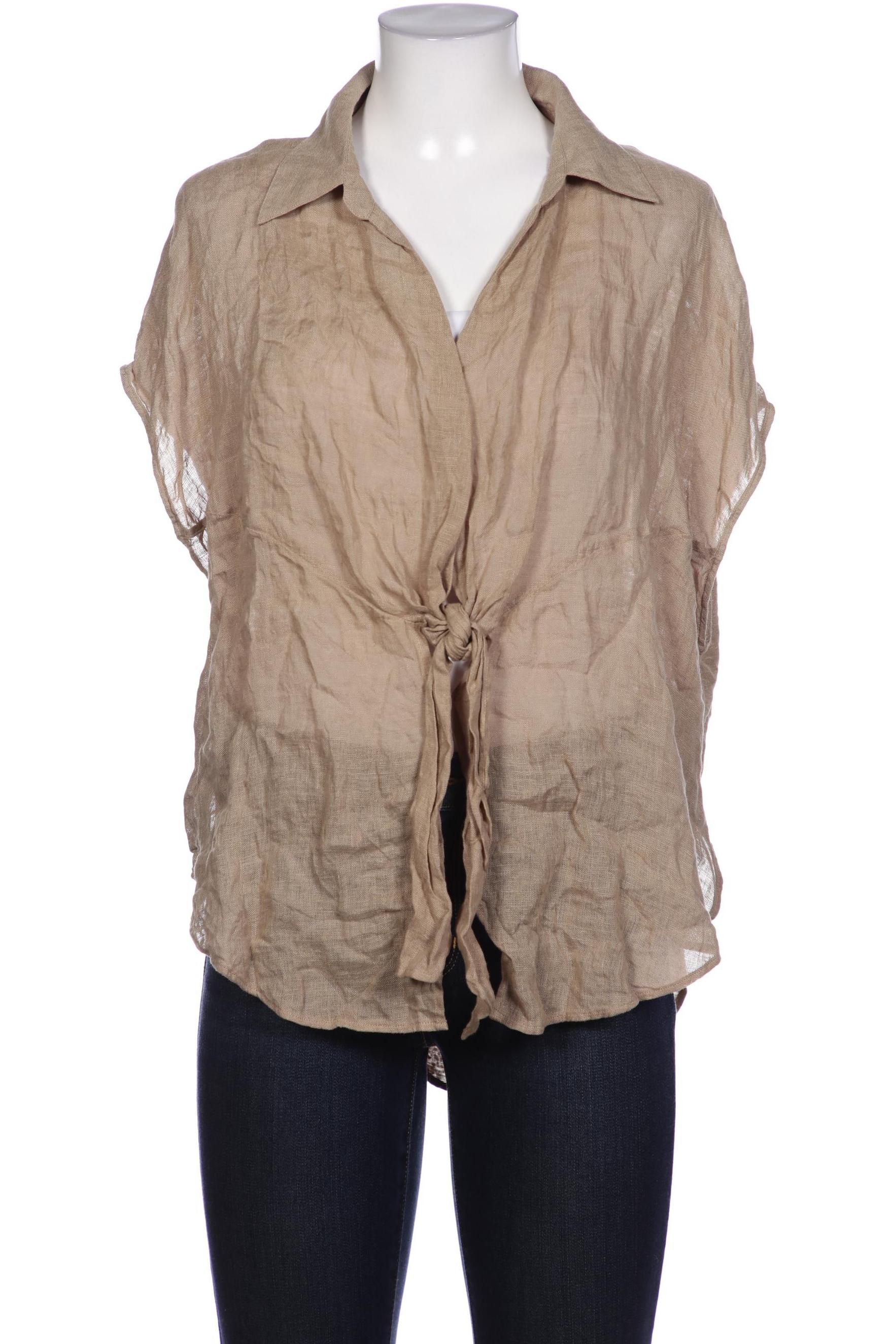 

Massimo Dutti Damen Bluse, beige, Gr. 38