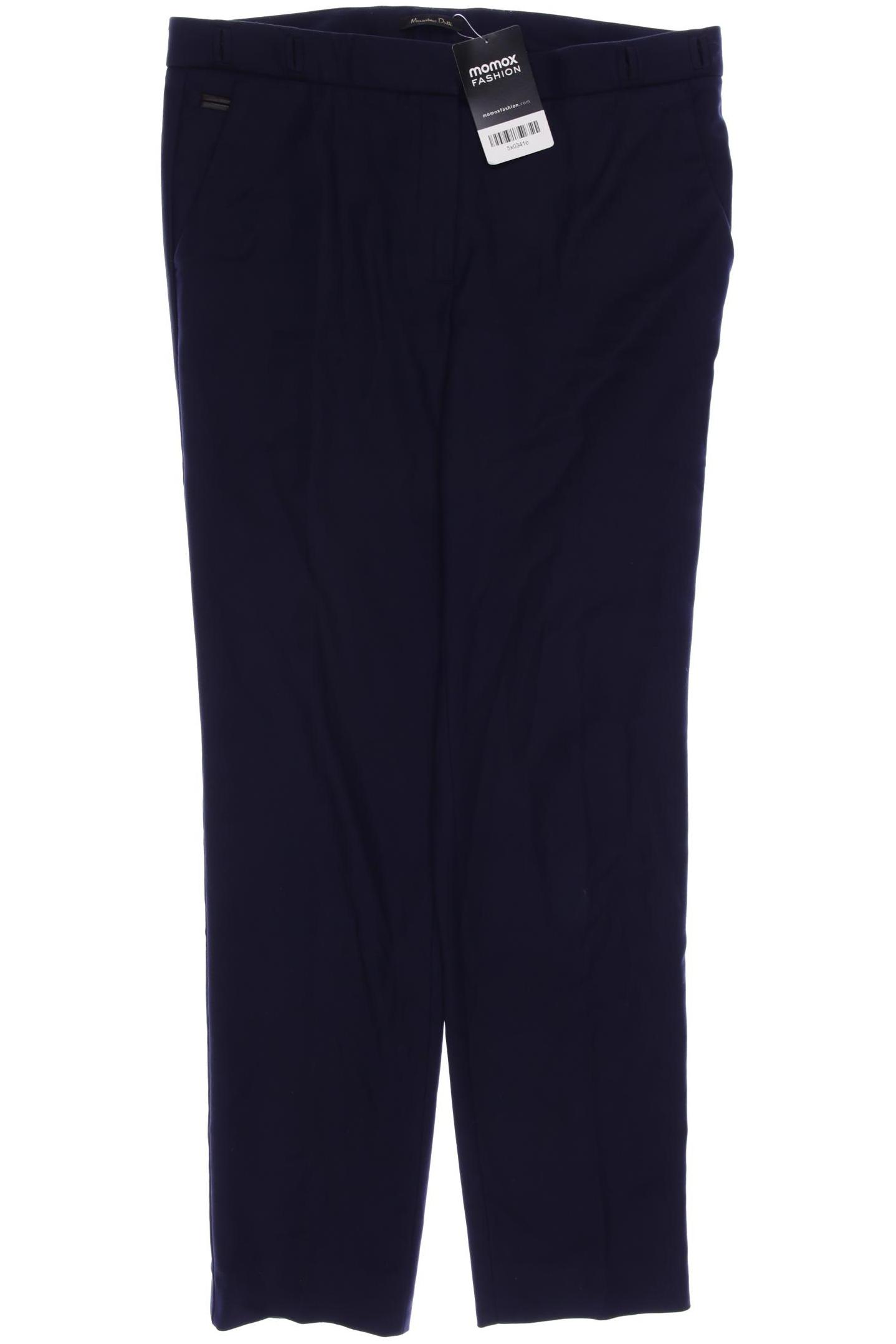 

Massimo Dutti Damen Stoffhose, marineblau, Gr. 38