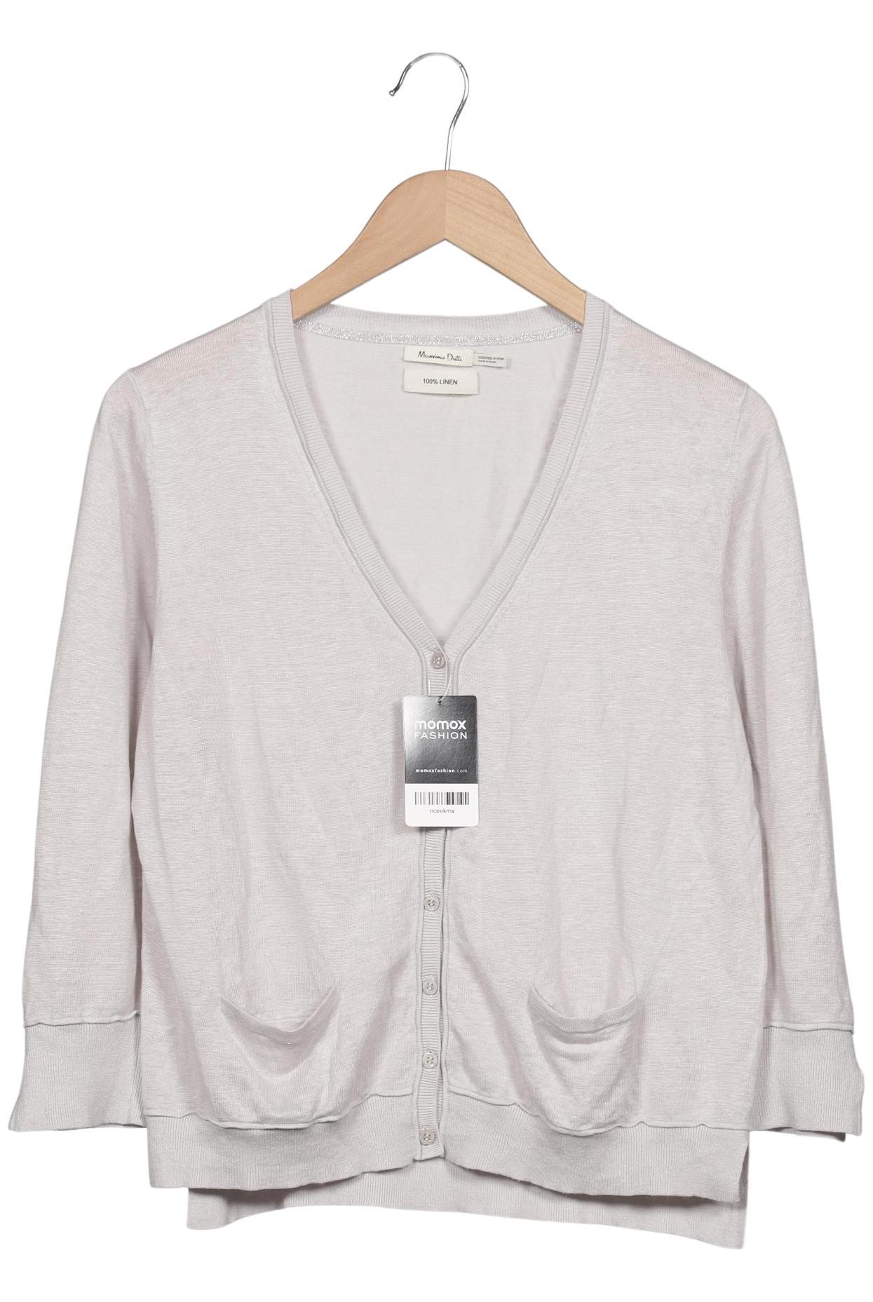

Massimo Dutti Damen Strickjacke, grau, Gr. 42