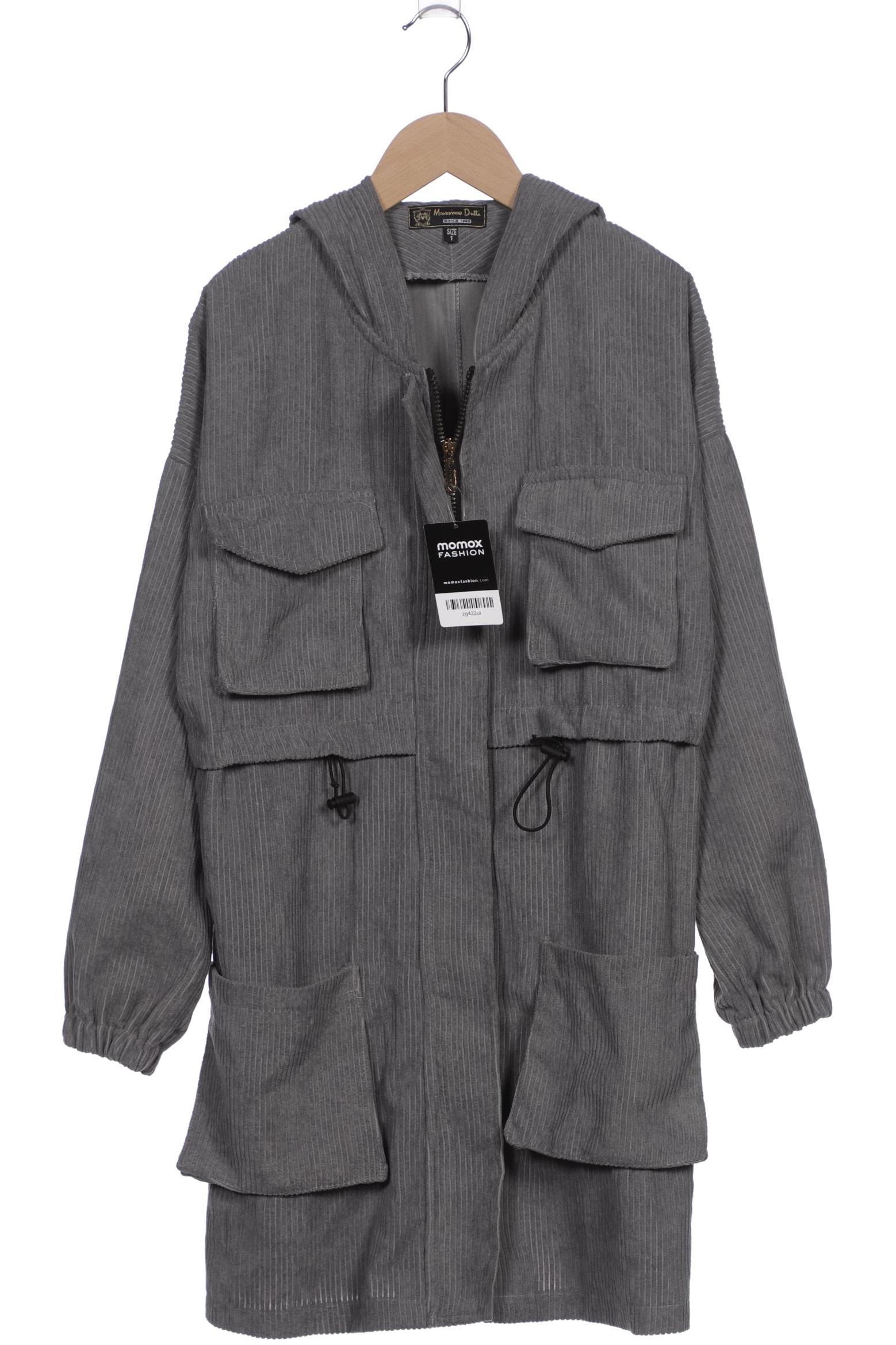 

Massimo Dutti Damen Mantel, grau, Gr. 42