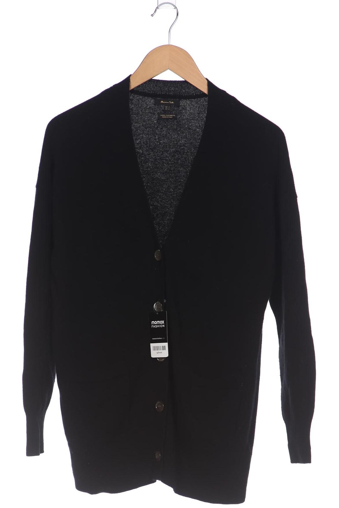 

Massimo Dutti Damen Strickjacke, schwarz, Gr. 36