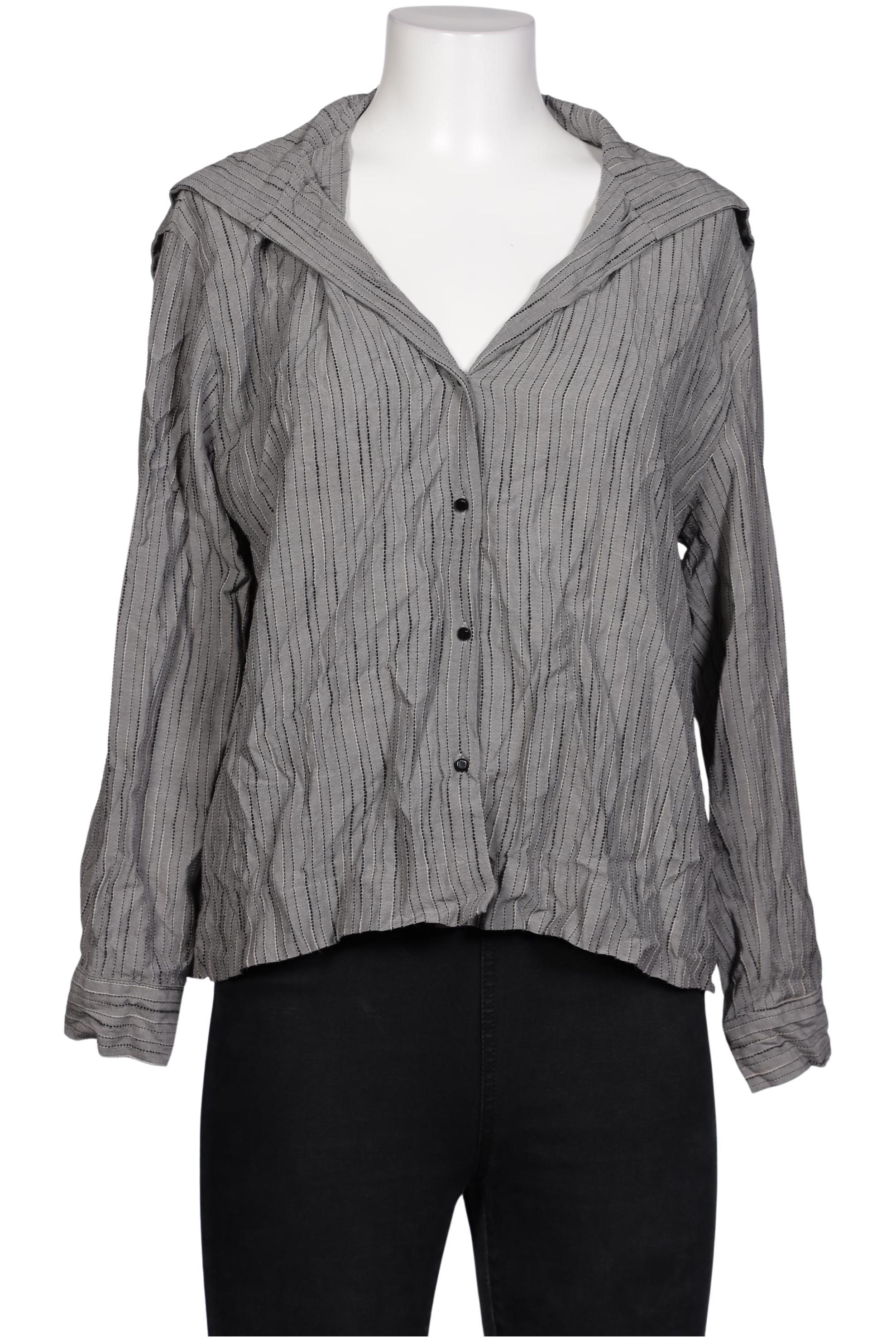 

Massimo Dutti Damen Bluse, grau, Gr. 42