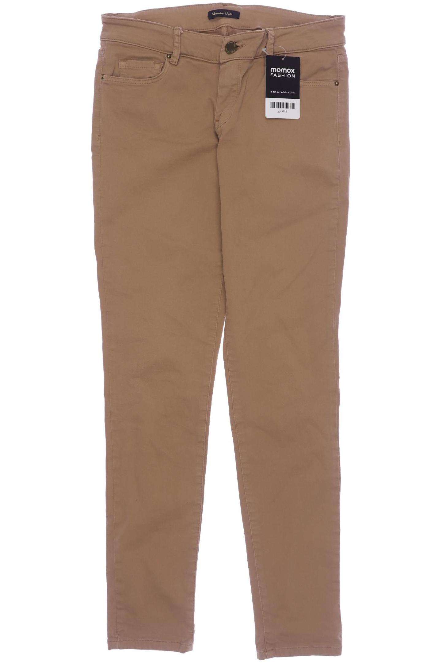 

Massimo Dutti Damen Jeans, beige, Gr. 36