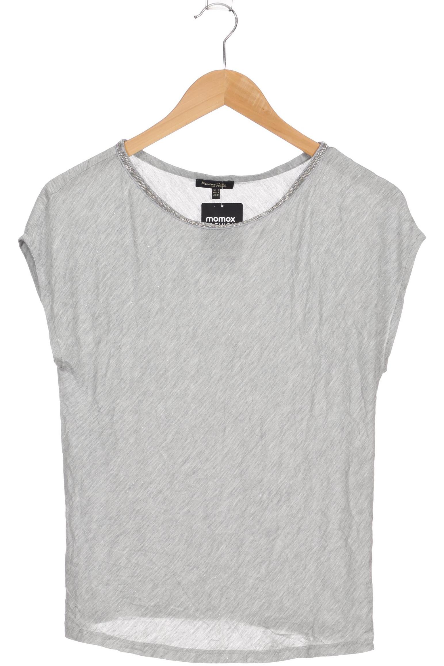 

Massimo Dutti Damen T-Shirt, grau, Gr. 36