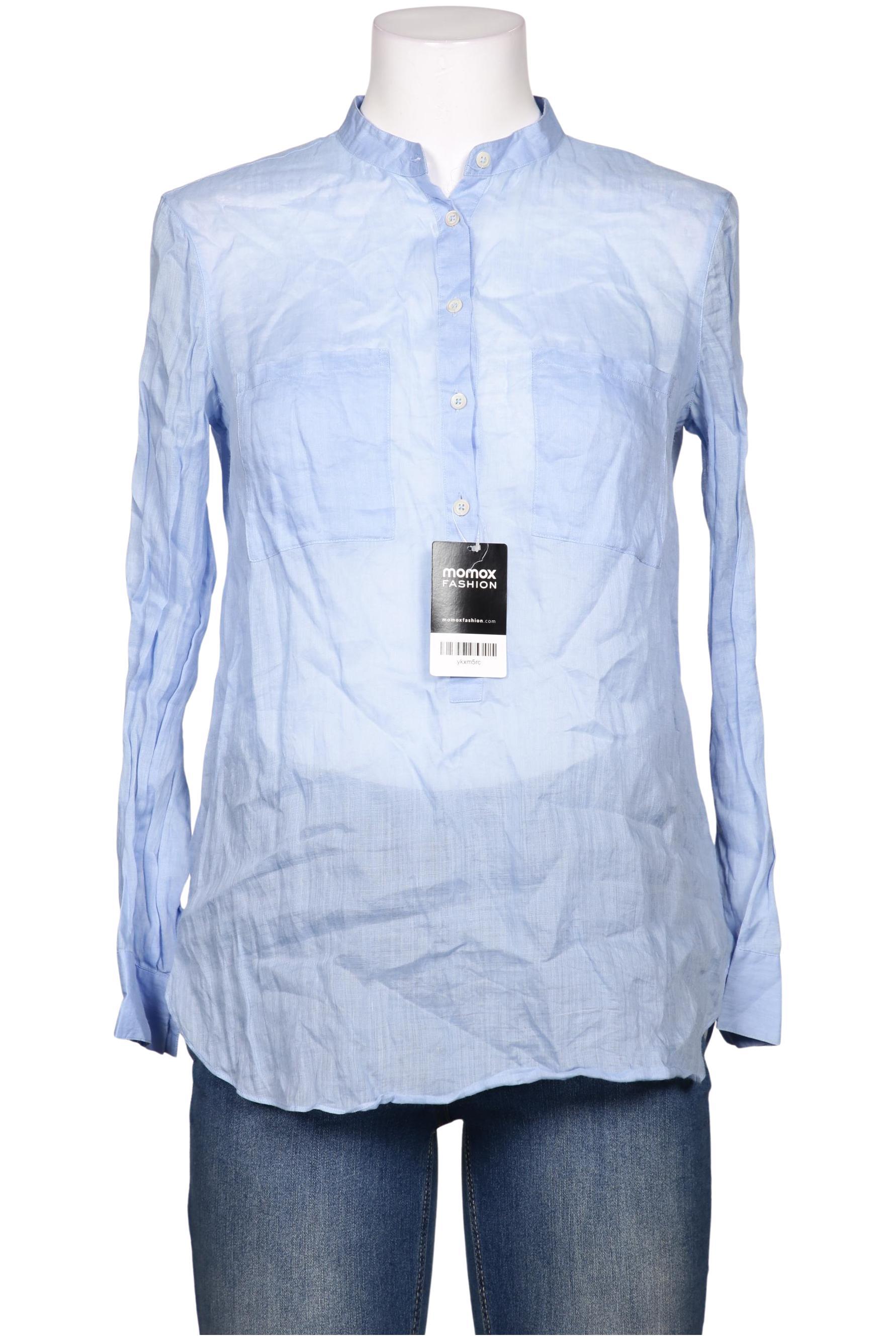 

Massimo Dutti Damen Bluse, hellblau, Gr. 38