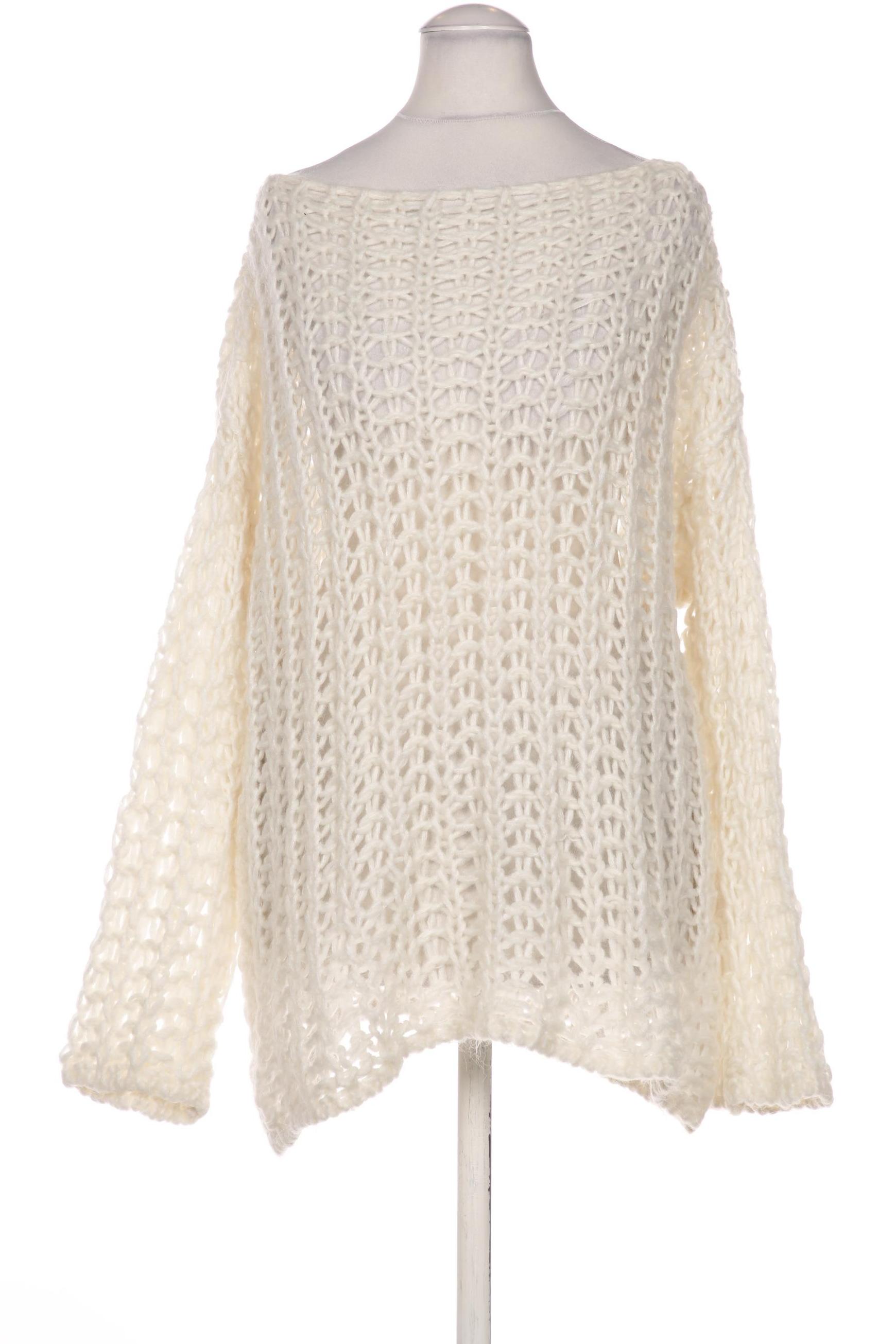 

Massimo Dutti Damen Pullover, weiß, Gr. 36