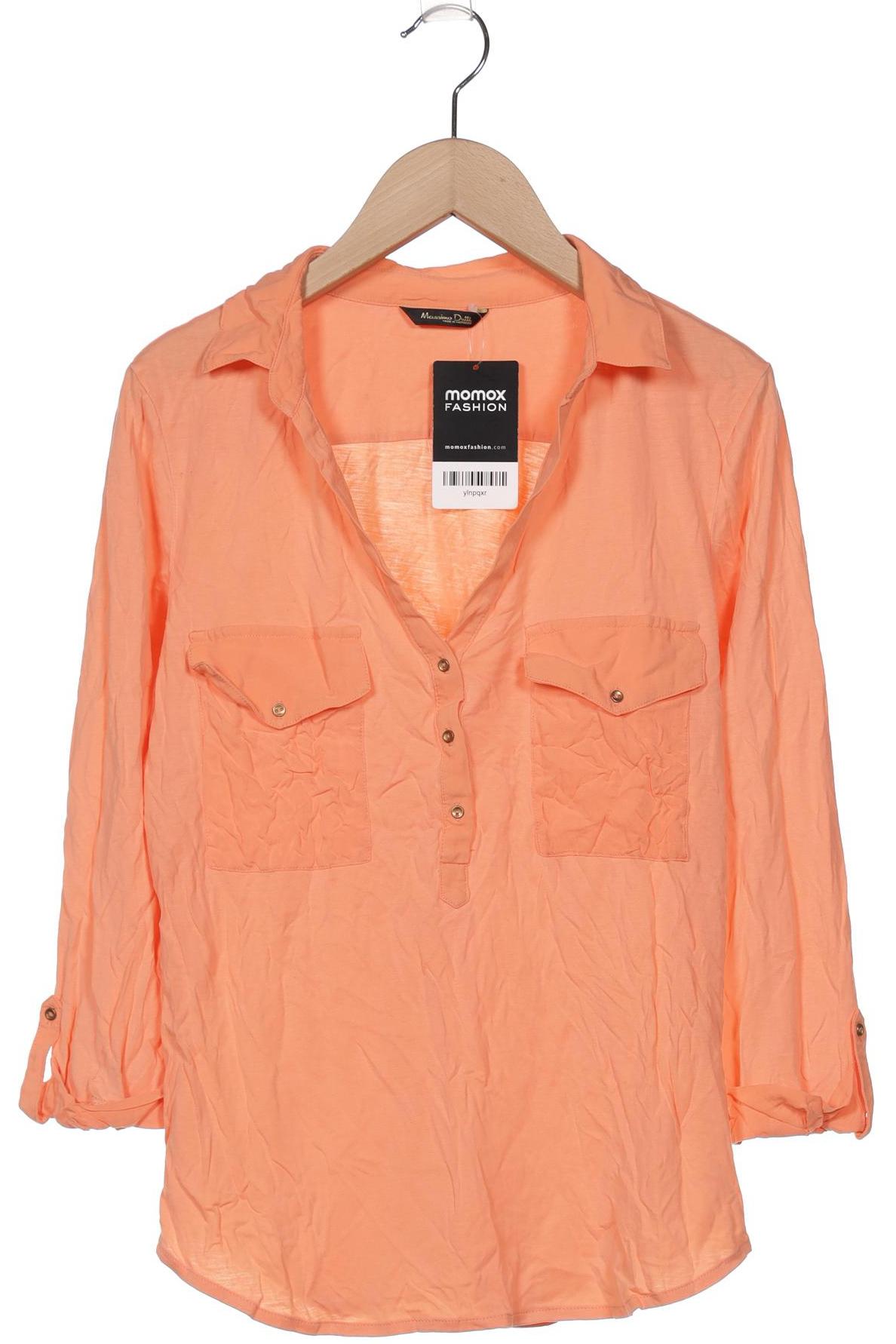 

Massimo Dutti Damen Poloshirt, orange, Gr. 38