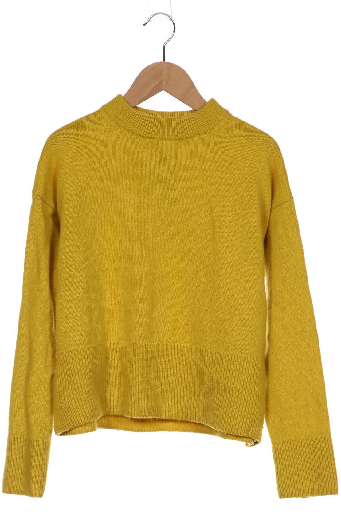 

Massimo Dutti Damen Pullover, gelb, Gr. 34
