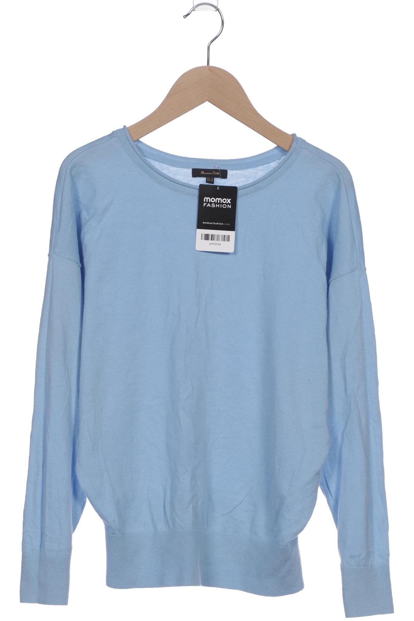 

Massimo Dutti Damen Pullover, hellblau, Gr. 34