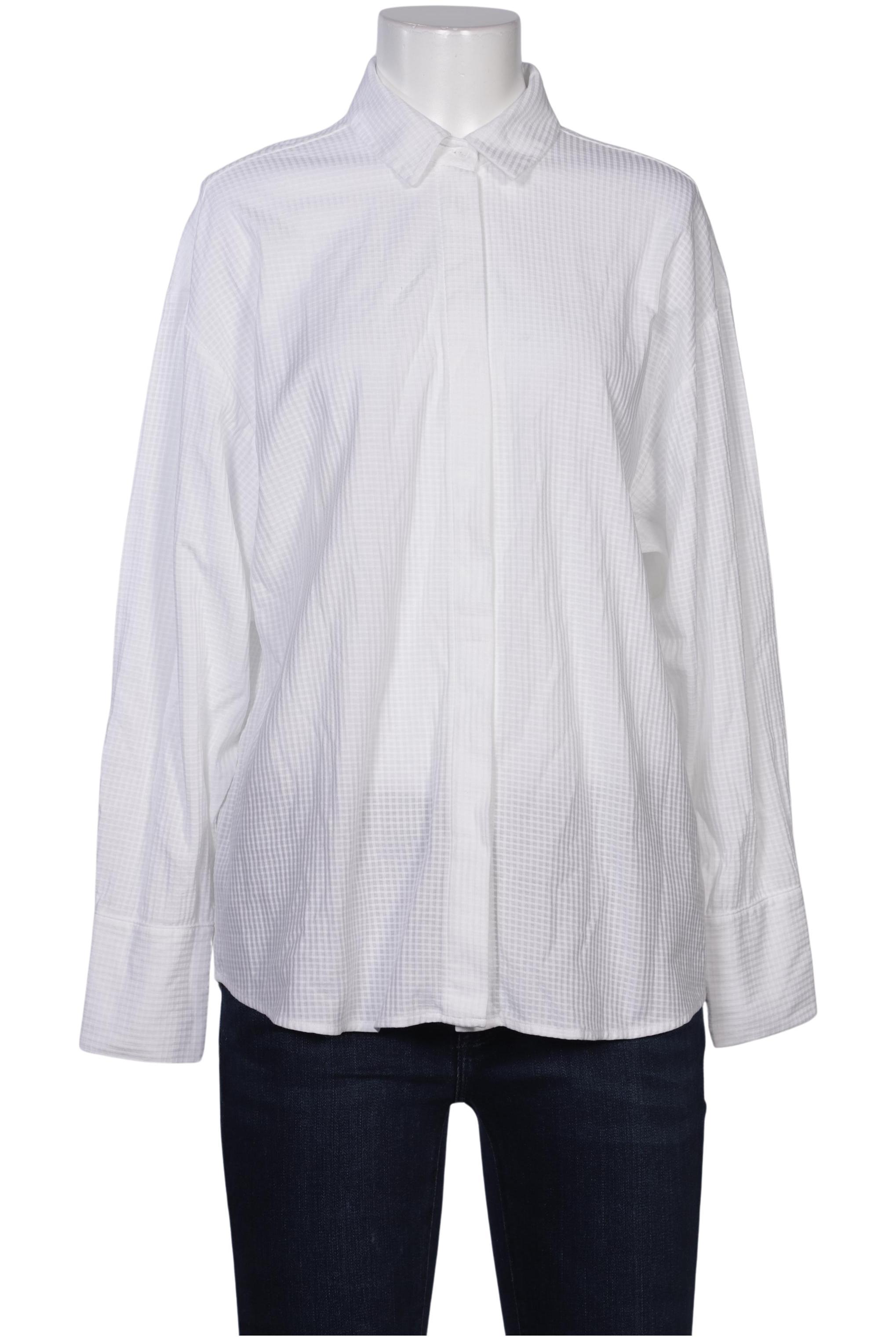 

Massimo Dutti Damen Bluse, weiß, Gr. 36