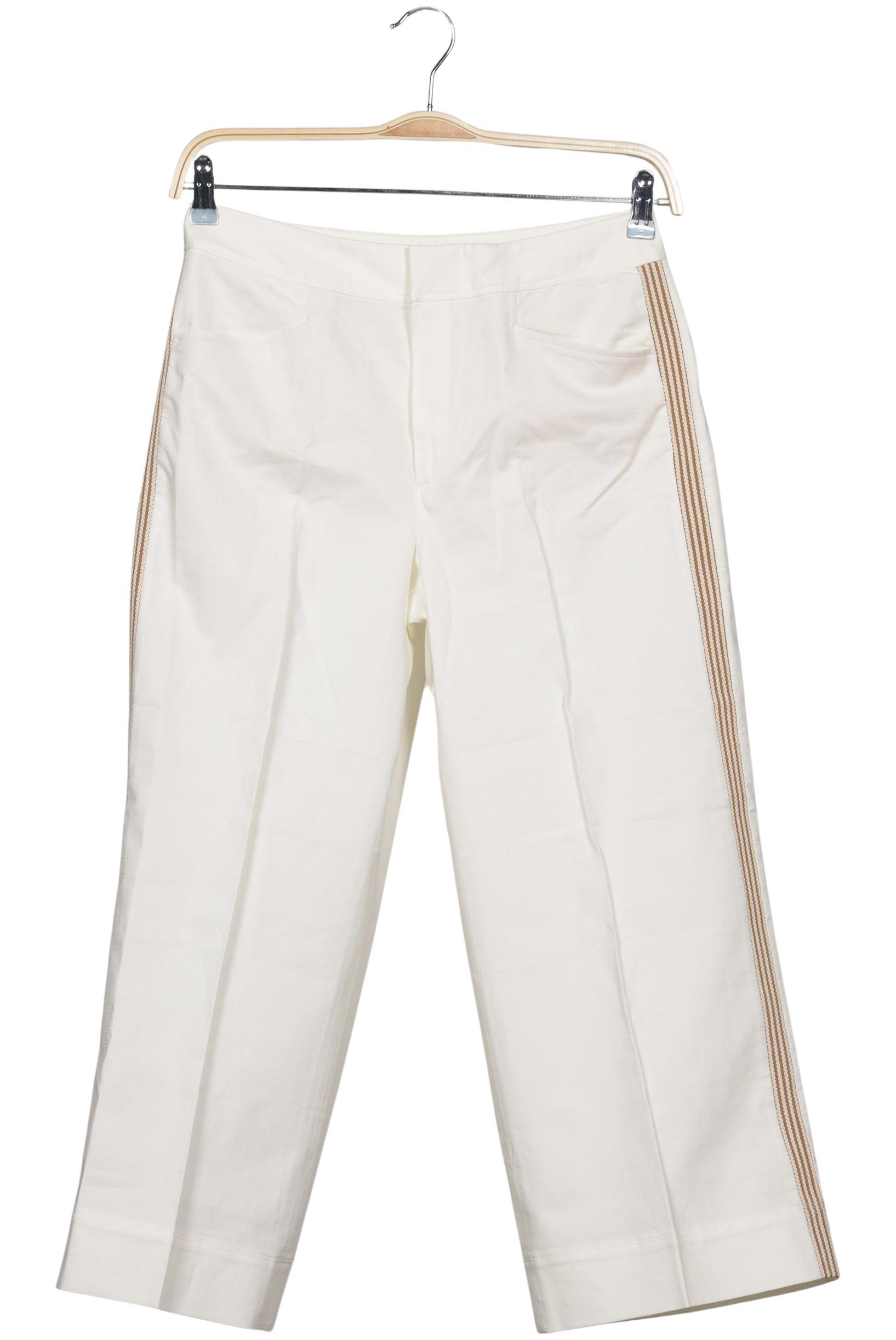 

Massimo Dutti Damen Stoffhose, weiß, Gr. 40