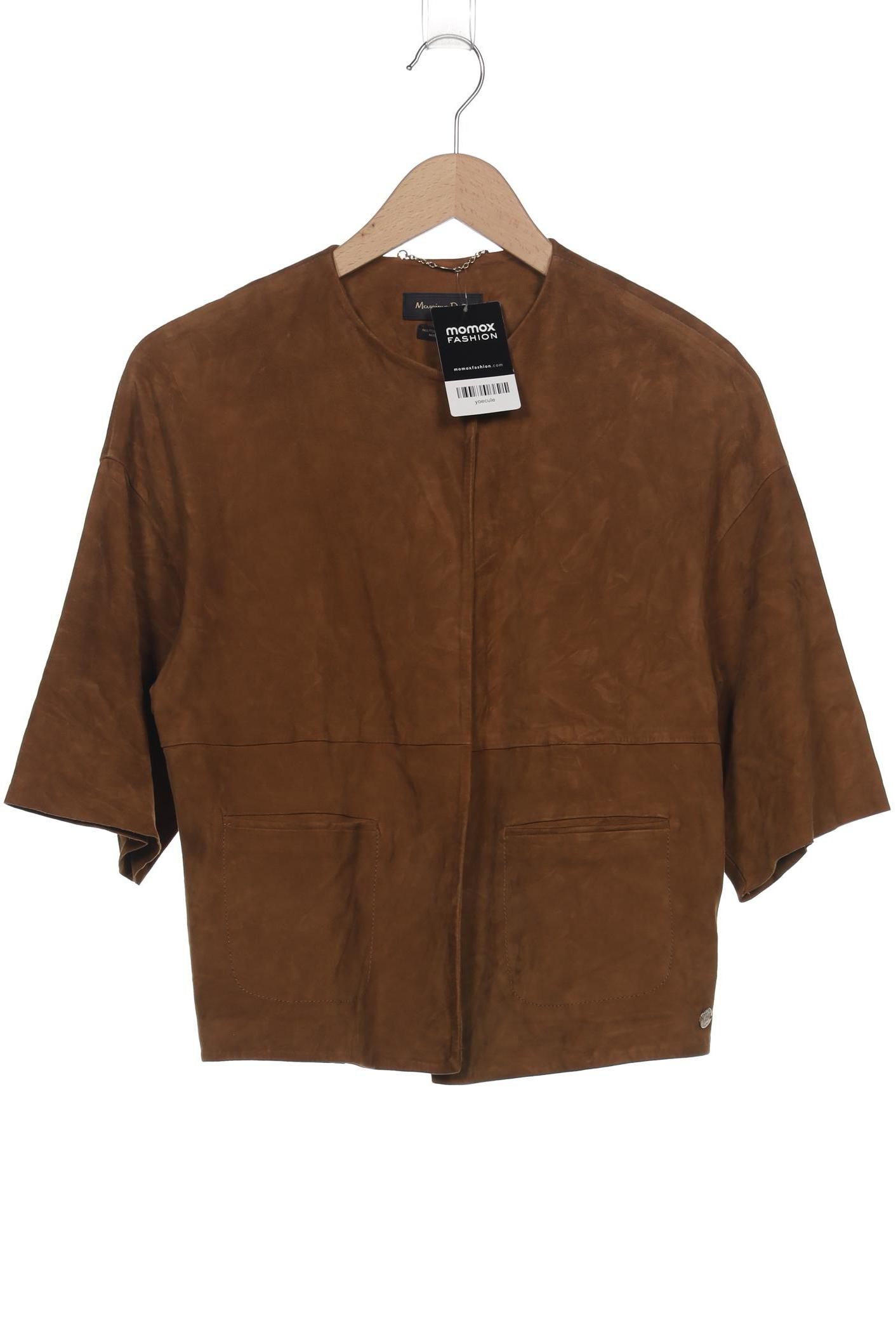 

Massimo Dutti Damen Jacke, braun, Gr. 36