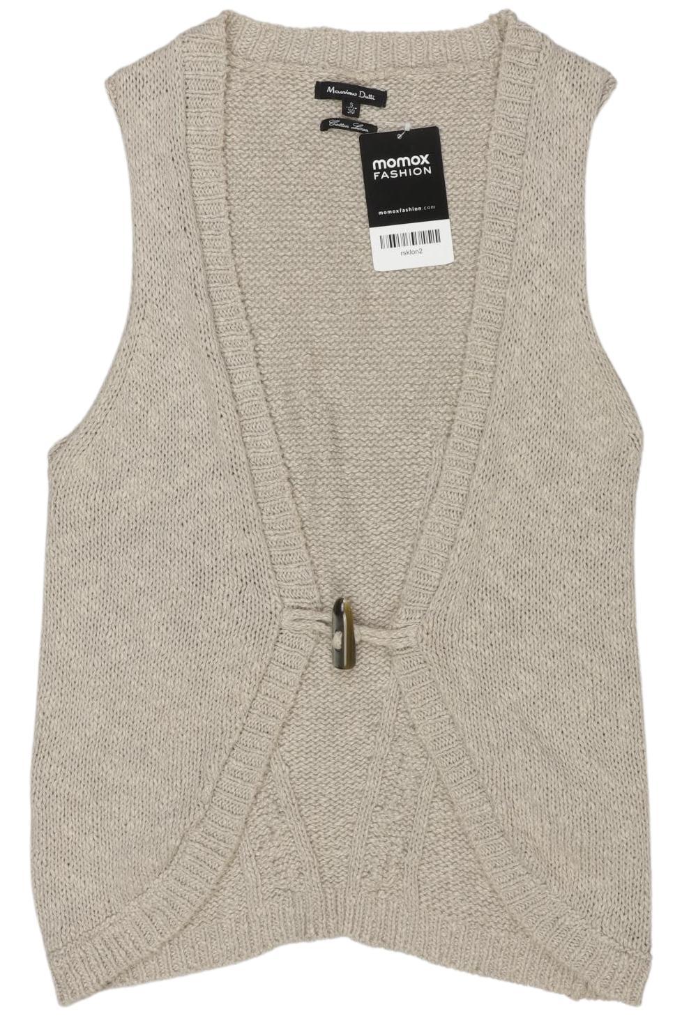 

Massimo Dutti Damen Weste, beige, Gr. 36