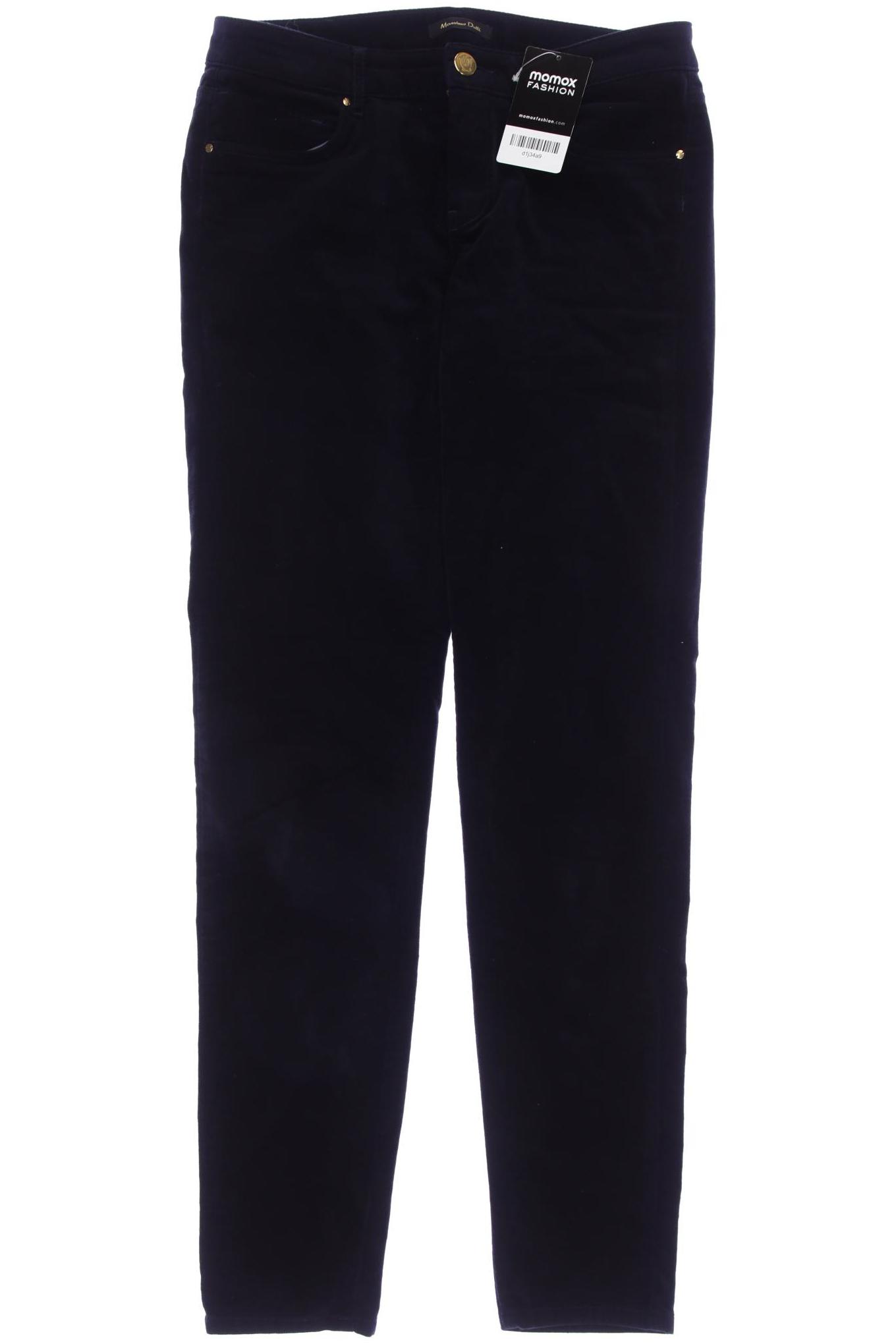 

Massimo Dutti Damen Stoffhose, marineblau, Gr. 36