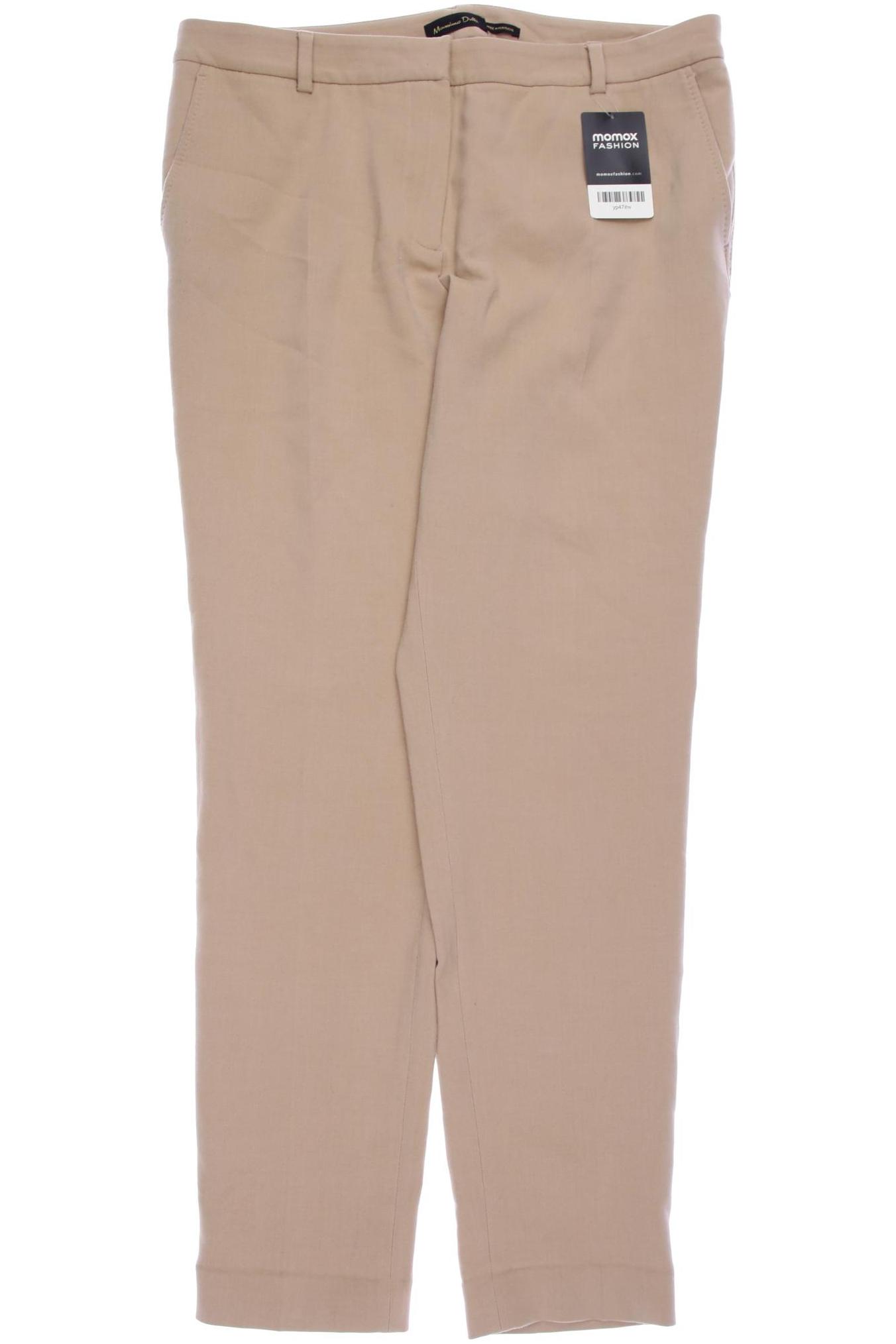 

Massimo Dutti Damen Stoffhose, beige, Gr. 42
