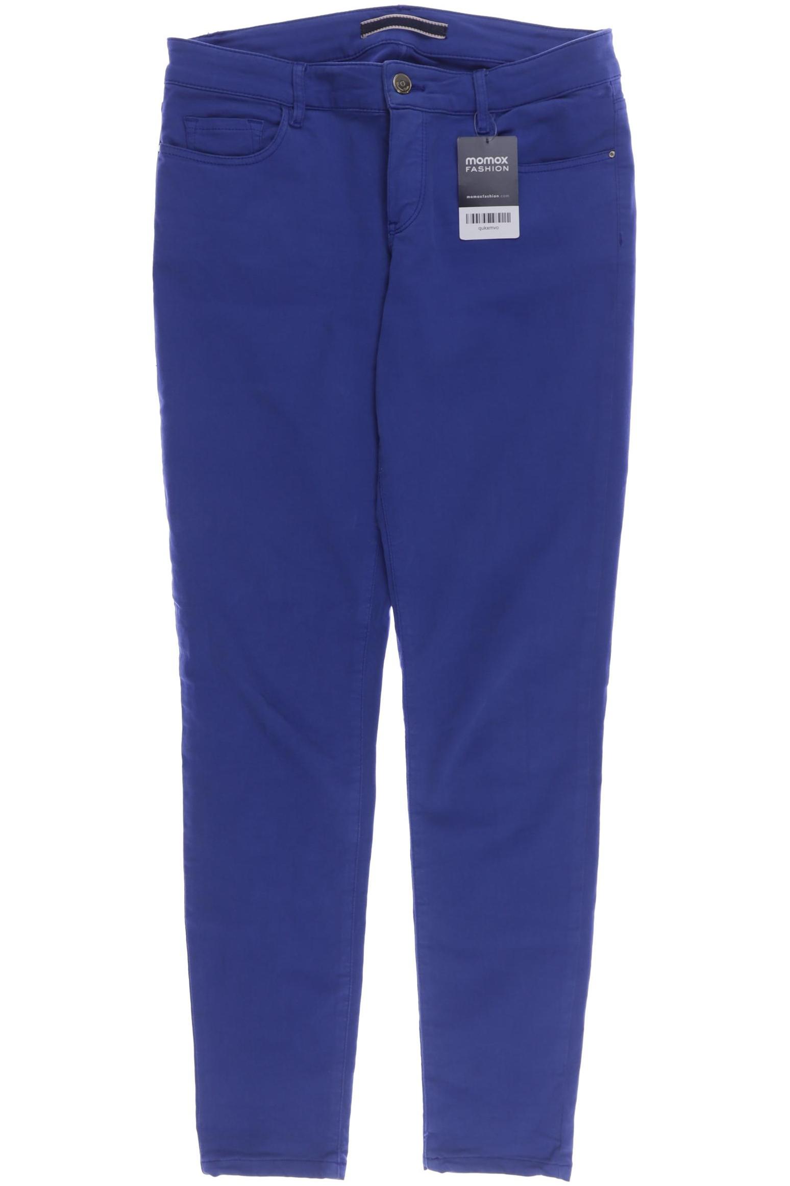 

Massimo Dutti Damen Stoffhose, blau, Gr. 40