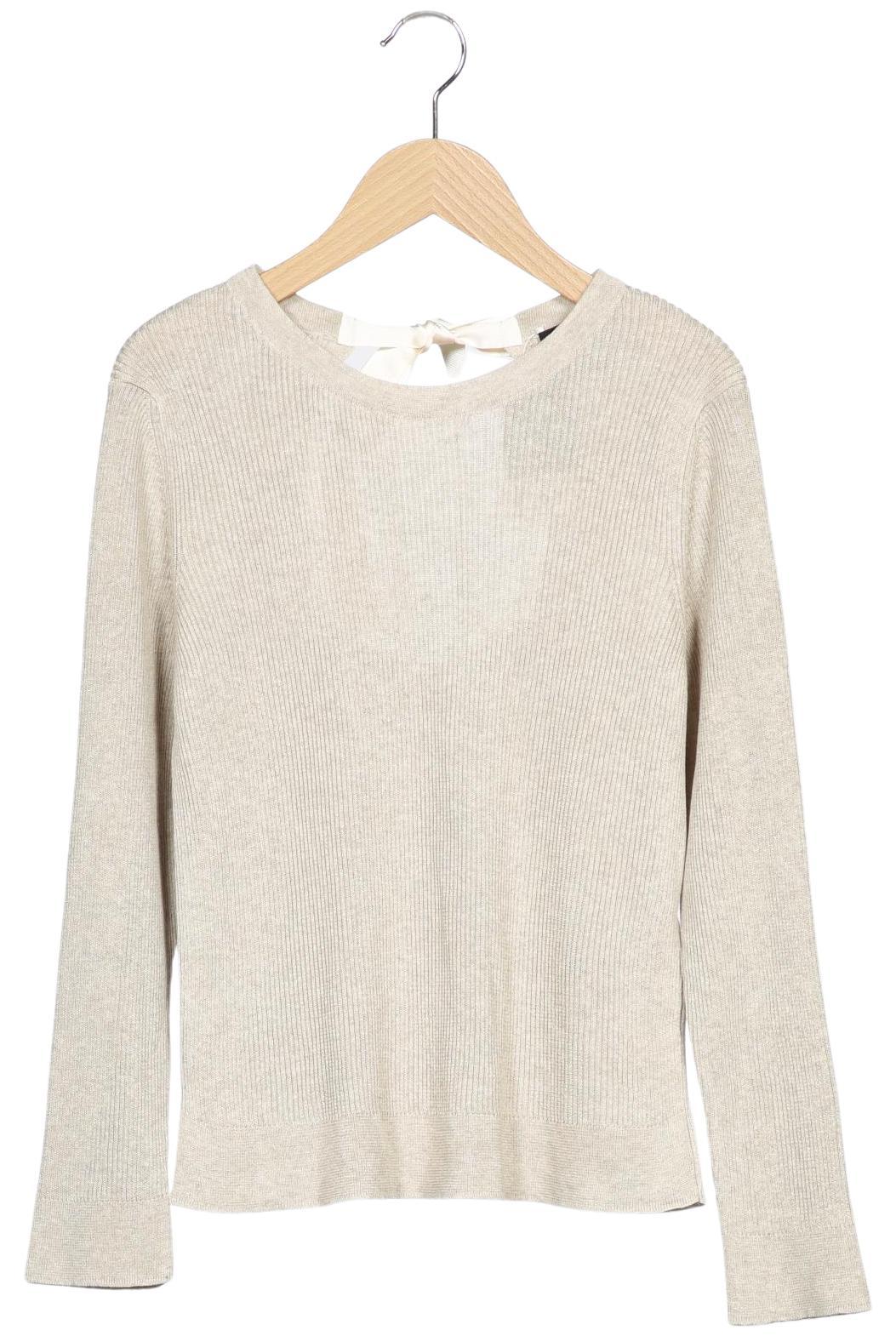 

Massimo Dutti Damen Pullover, beige, Gr. 36