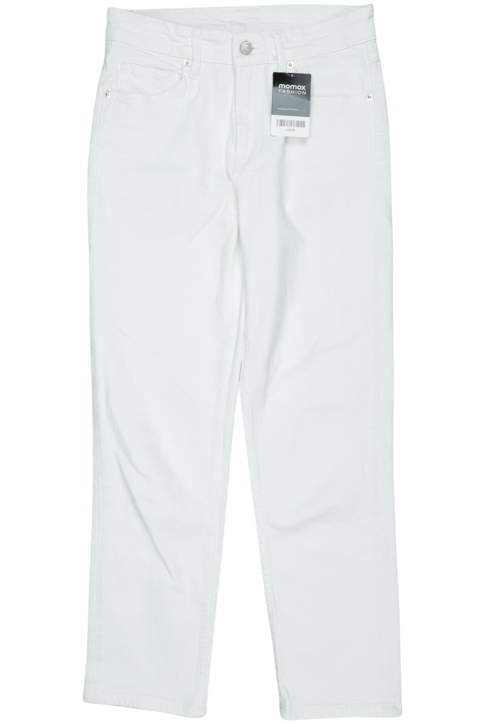 

Massimo Dutti Damen Jeans, weiß, Gr. 36