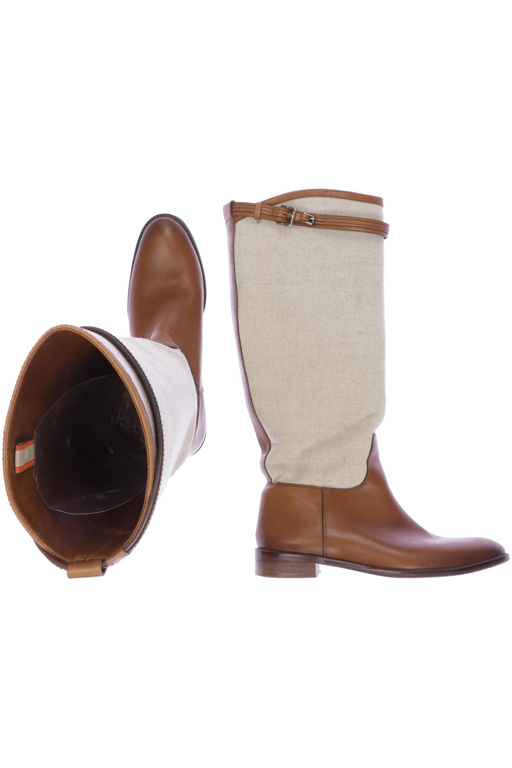 

Massimo Dutti Damen Stiefel, orange, Gr. 40