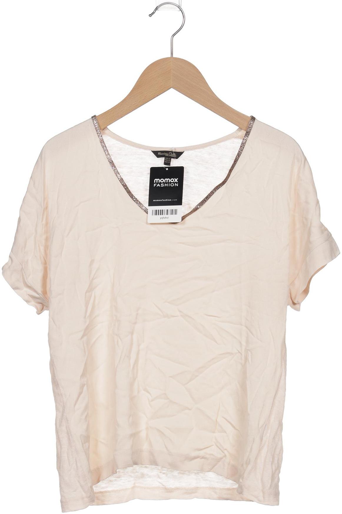 

Massimo Dutti Damen T-Shirt, beige, Gr. 34