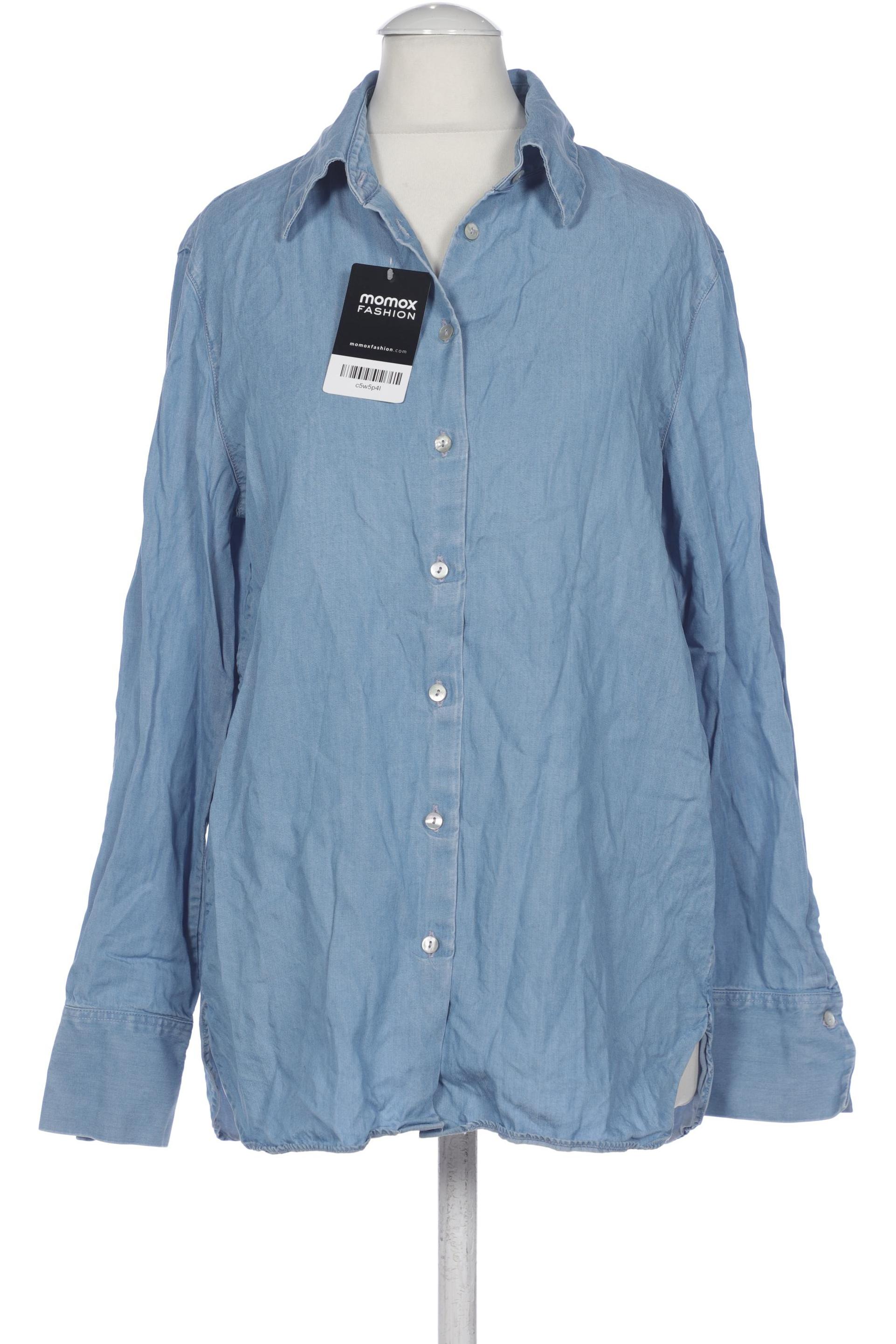 

Massimo Dutti Damen Bluse, hellblau, Gr. 36