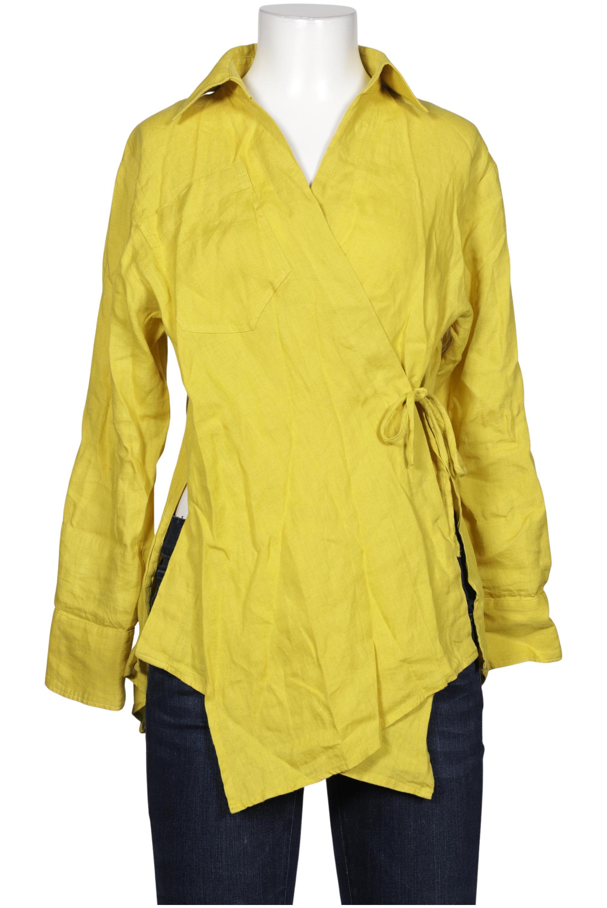 

Massimo Dutti Damen Bluse, gelb, Gr. 36