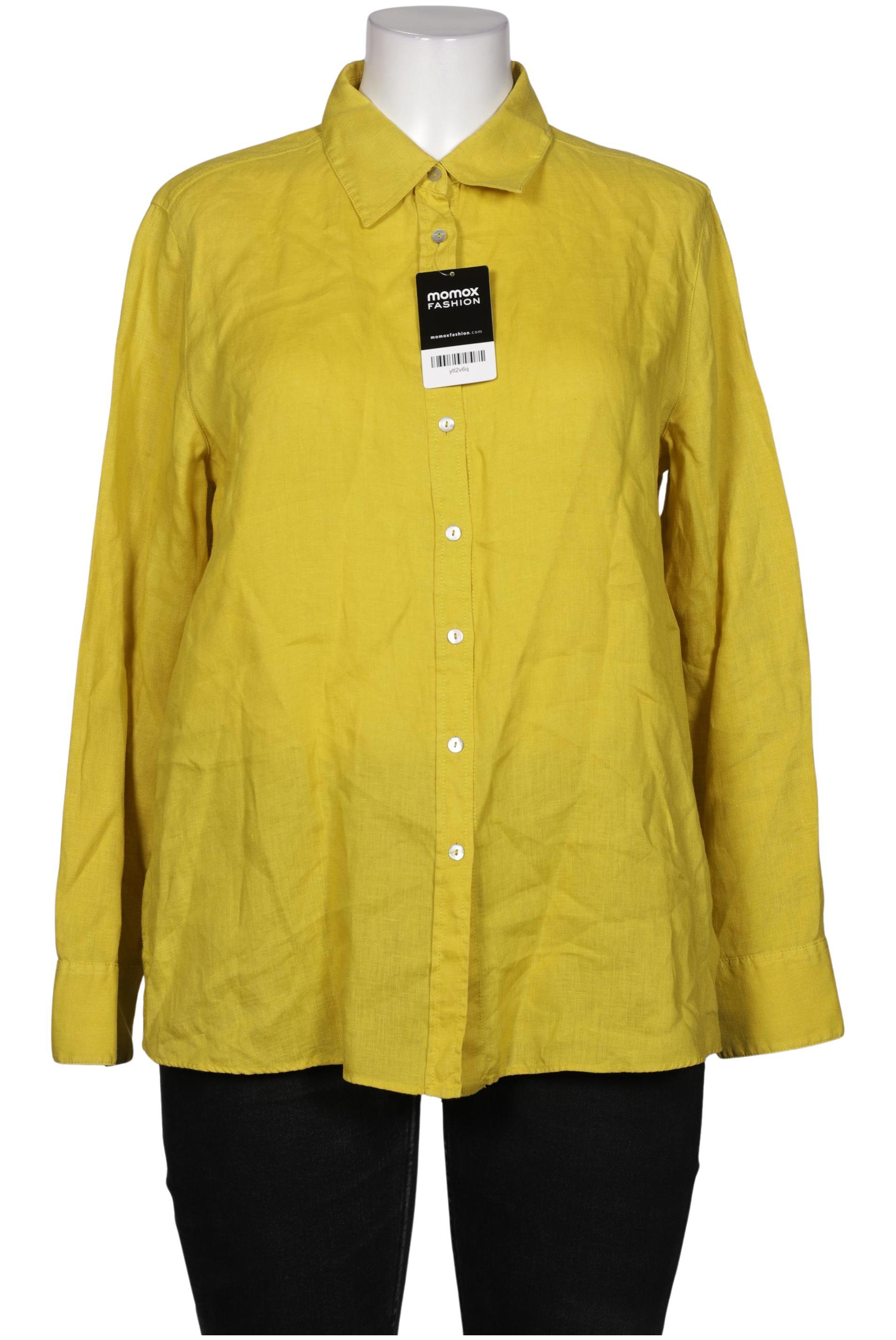 

Massimo Dutti Damen Bluse, gelb, Gr. 42