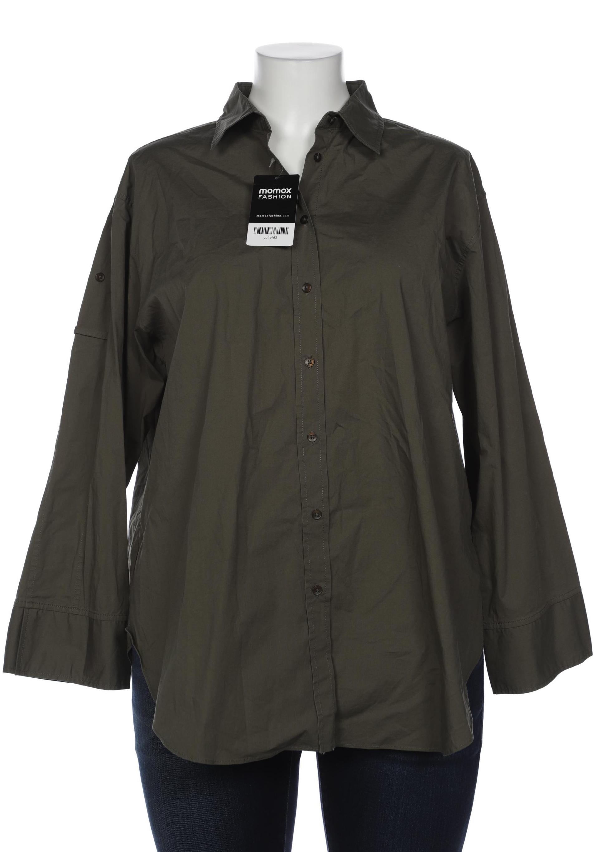 

Massimo Dutti Damen Bluse, grün, Gr. 42