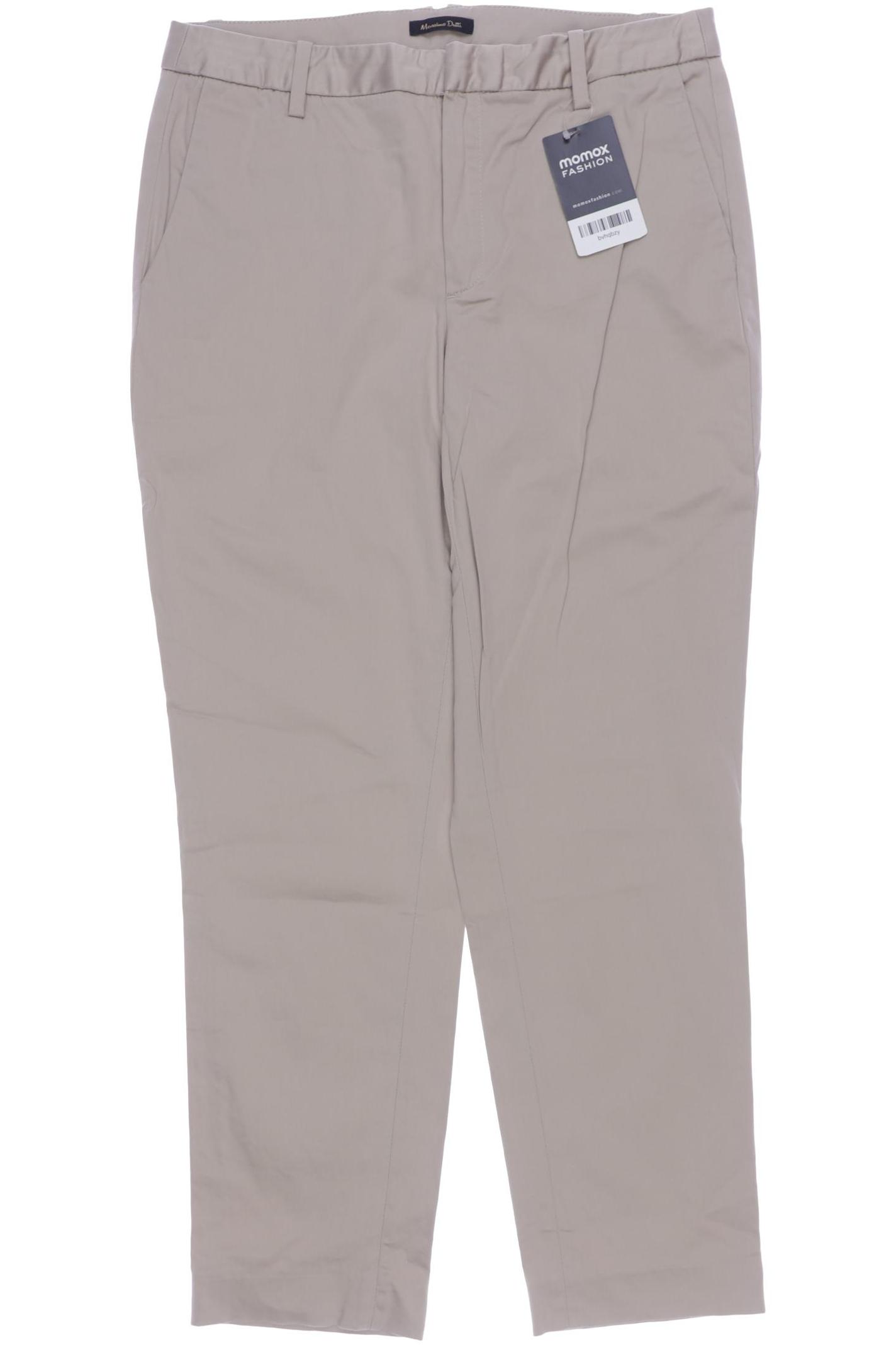 

Massimo Dutti Damen Stoffhose, beige, Gr. 38