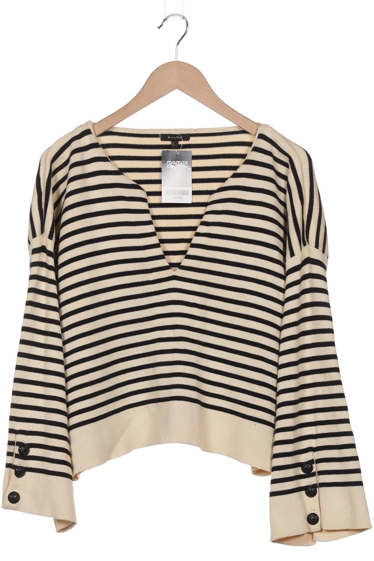 

Massimo Dutti Damen Pullover, beige, Gr. 36