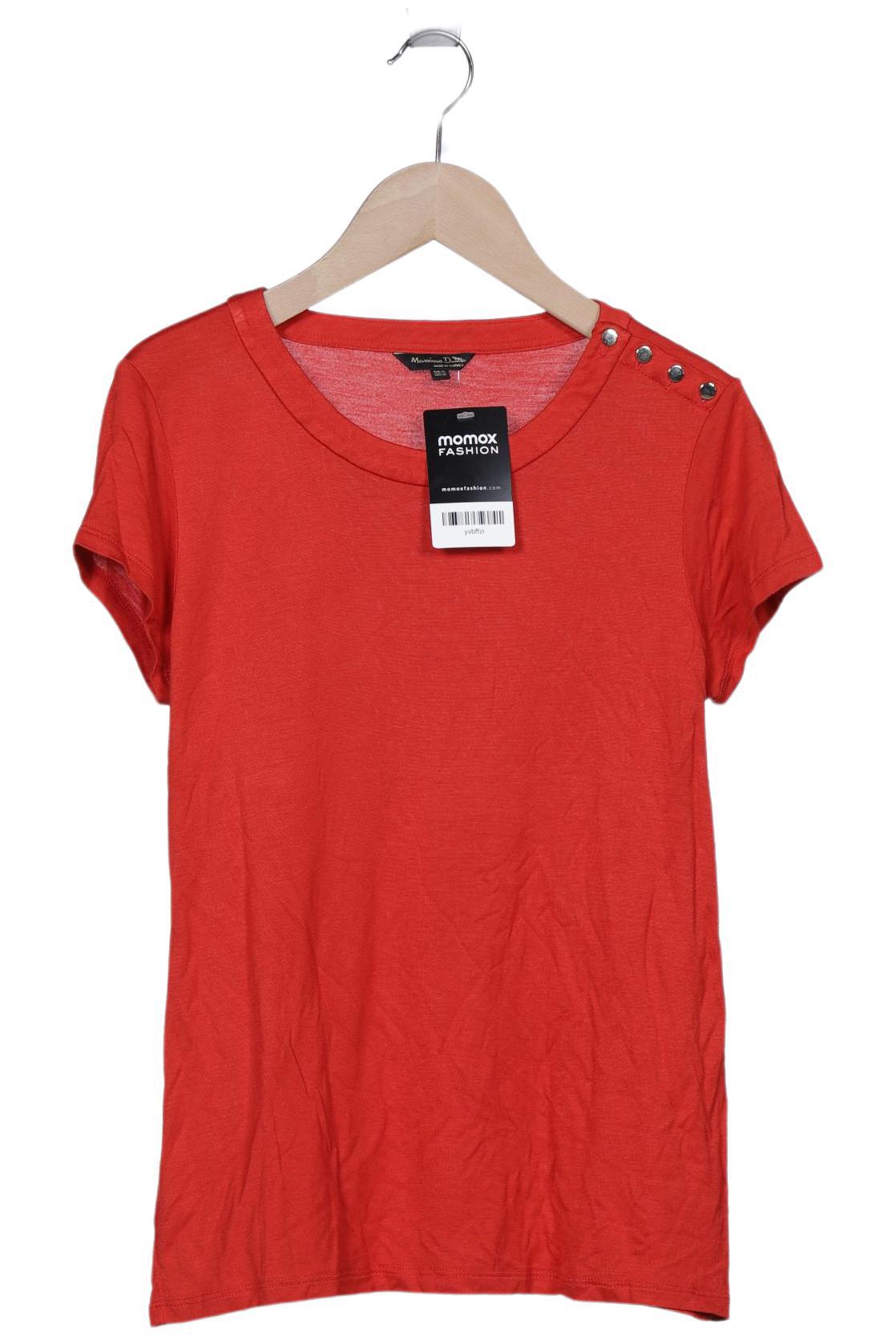 

Massimo Dutti Damen T-Shirt, rot, Gr. 34
