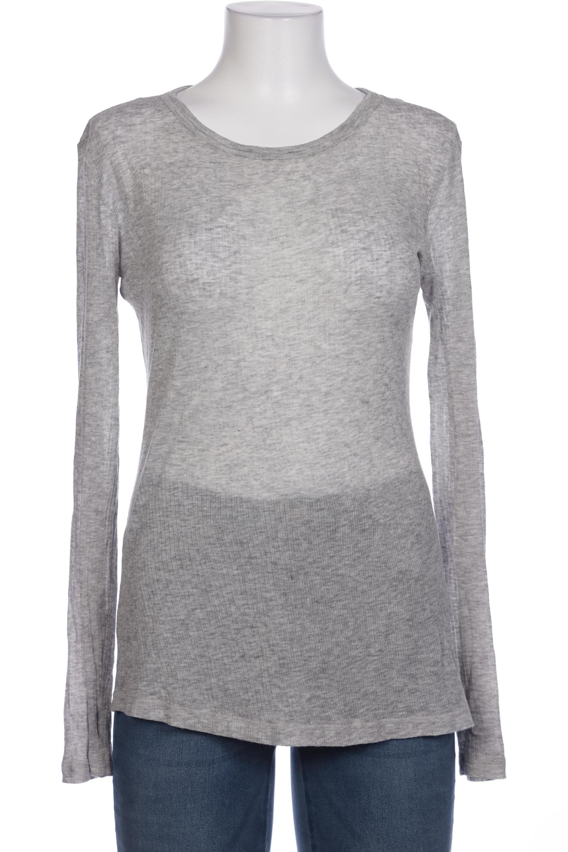 

Massimo Dutti Damen Langarmshirt, grau, Gr. 38