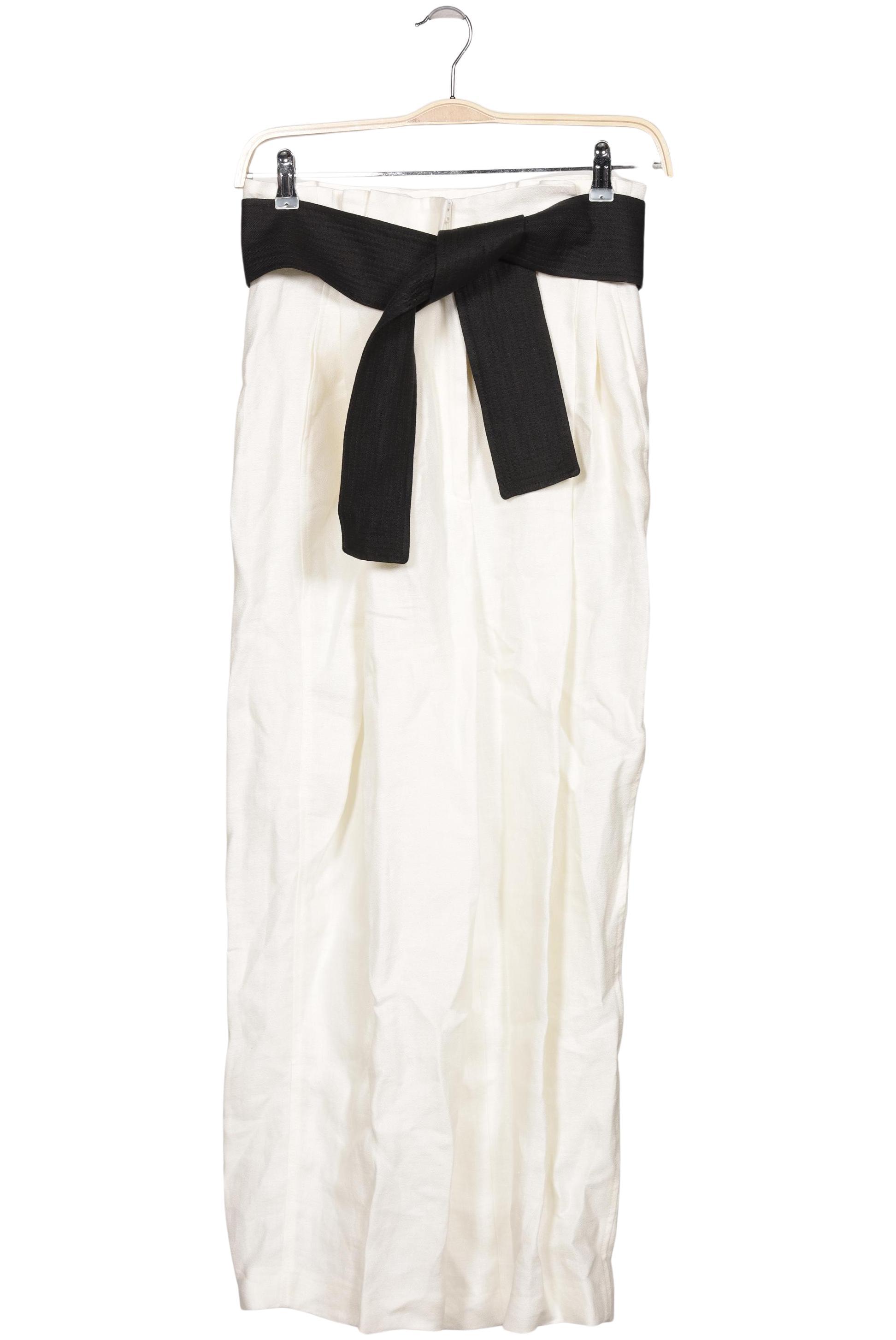 

Massimo Dutti Damen Stoffhose, cremeweiß, Gr. 38