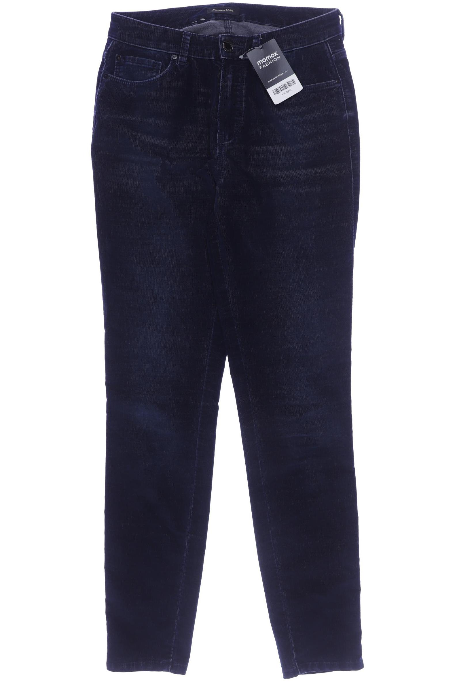 

Massimo Dutti Damen Stoffhose, blau, Gr. 36