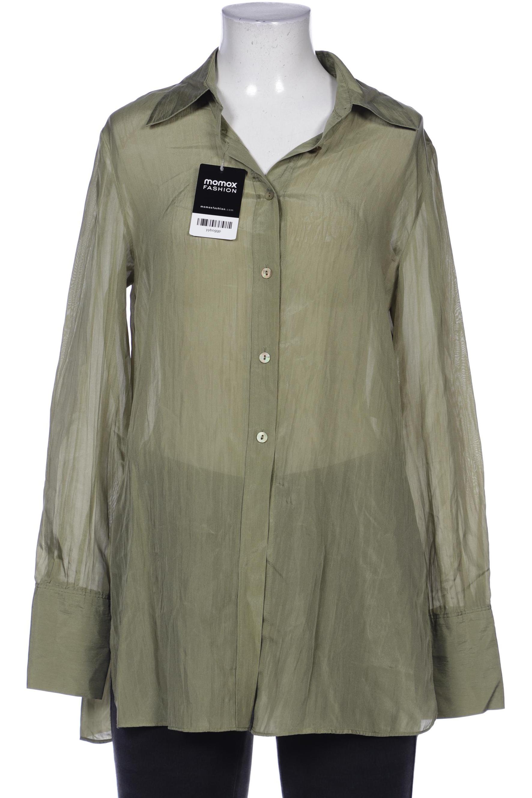 

Massimo Dutti Damen Bluse, grün, Gr. 34